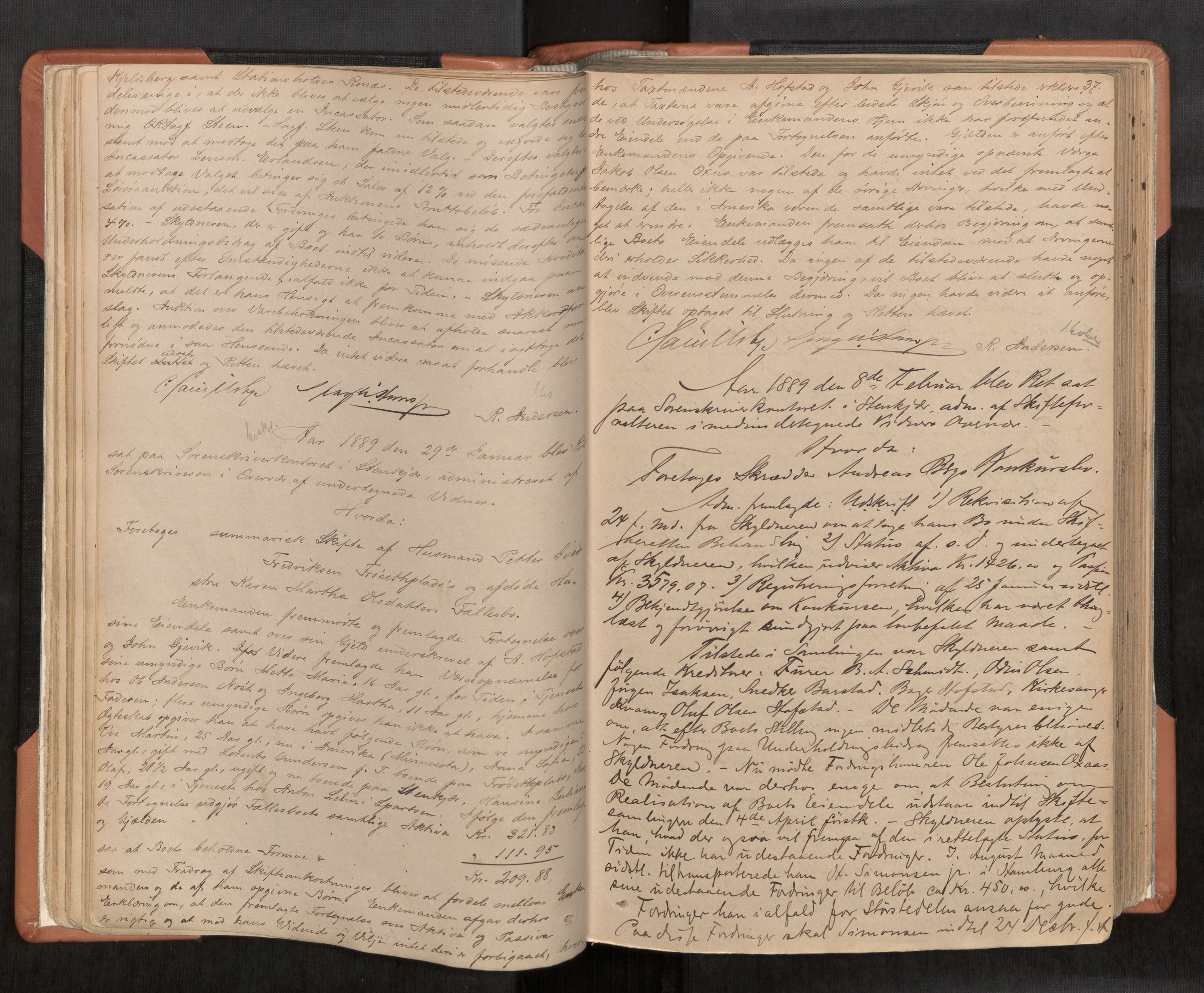 Inderøy sorenskriveri, AV/SAT-A-4147/1/3/3B/L0006: Skifteforhandlingsprotokoll, 1887-1898, s. 37