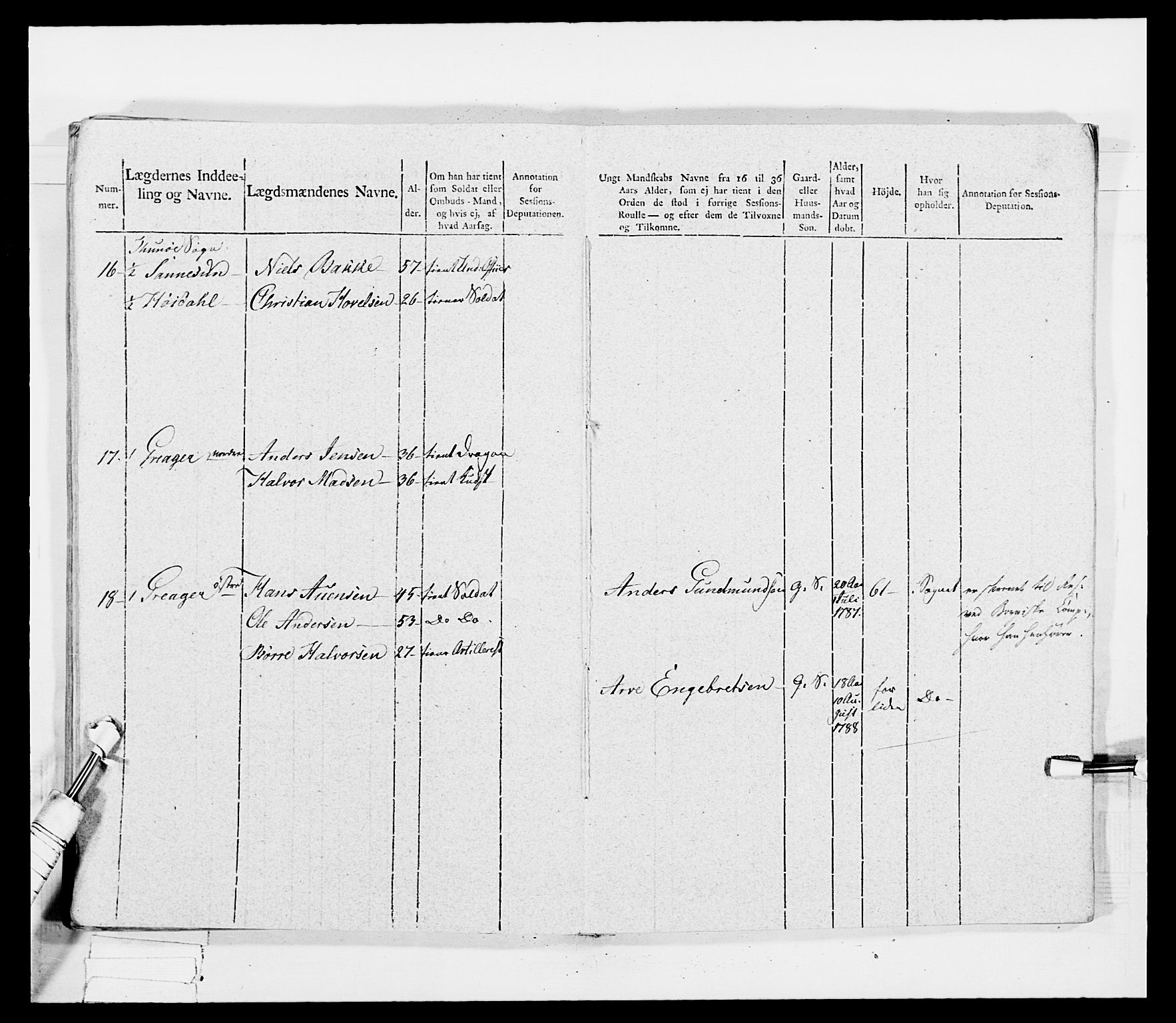 Generalitets- og kommissariatskollegiet, Det kongelige norske kommissariatskollegium, AV/RA-EA-5420/E/Eh/L0030a: Sønnafjelske gevorbne infanteriregiment, 1807, s. 423