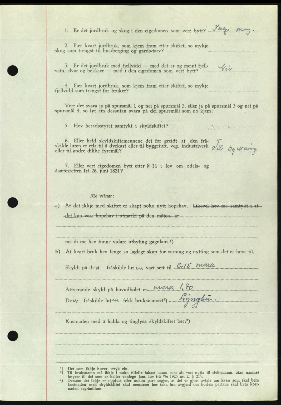 Romsdal sorenskriveri, AV/SAT-A-4149/1/2/2C: Pantebok nr. A28, 1948-1949, Dagboknr: 3265/1948