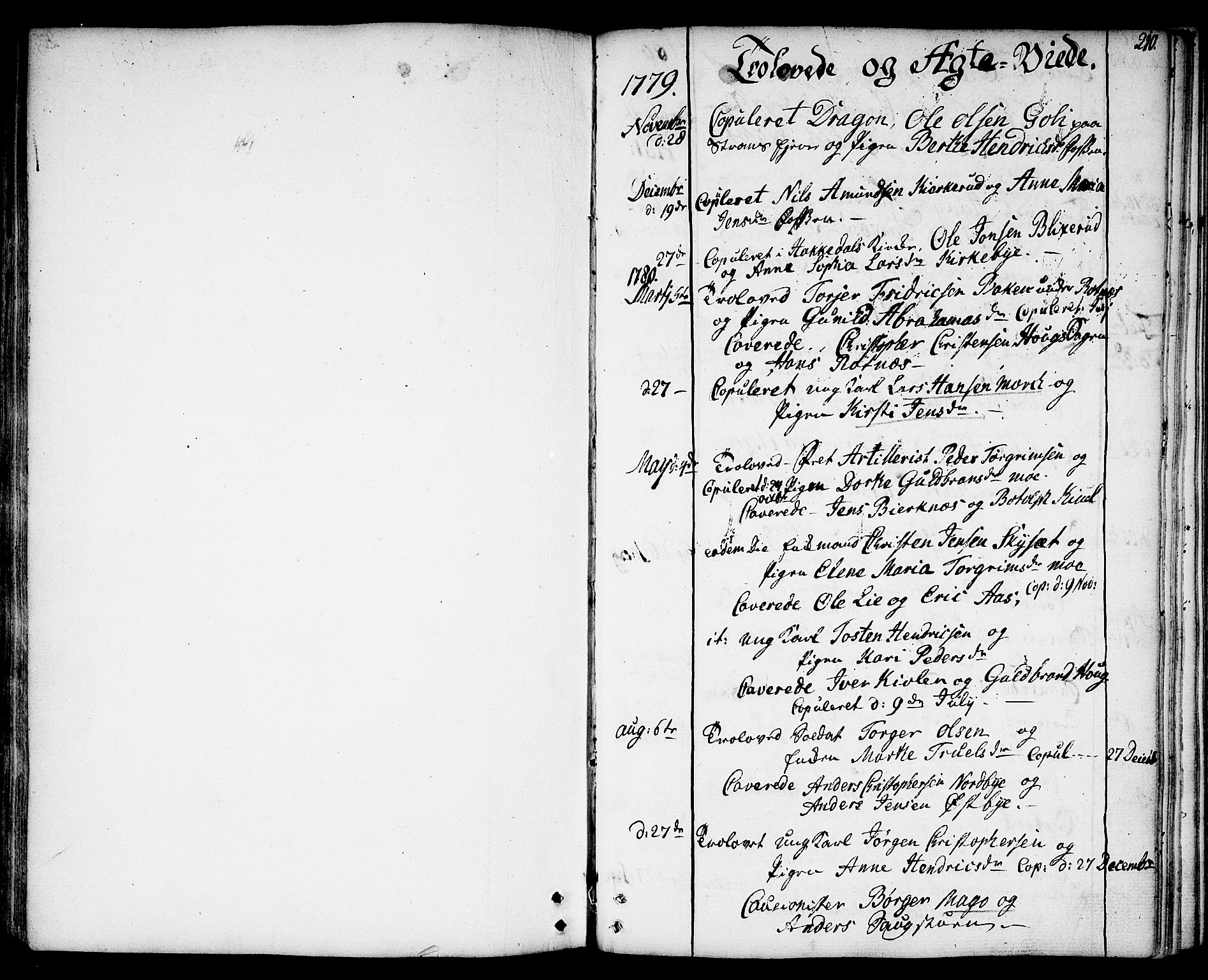 Nittedal prestekontor Kirkebøker, AV/SAO-A-10365a/F/Fa/L0002: Ministerialbok nr. I 2, 1779-1814, s. 210