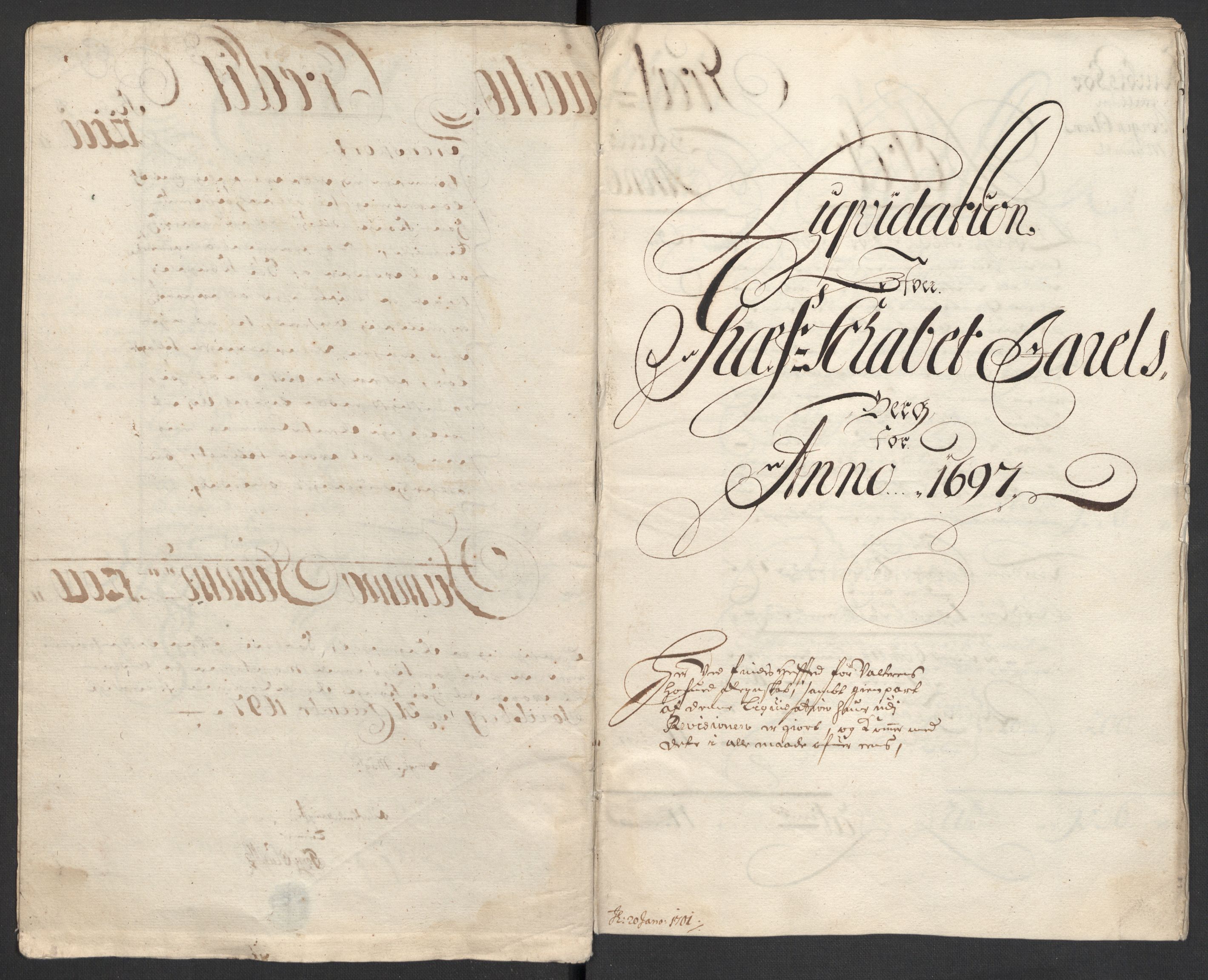 Rentekammeret inntil 1814, Reviderte regnskaper, Fogderegnskap, RA/EA-4092/R32/L1868: Fogderegnskap Jarlsberg grevskap, 1697-1699, s. 11