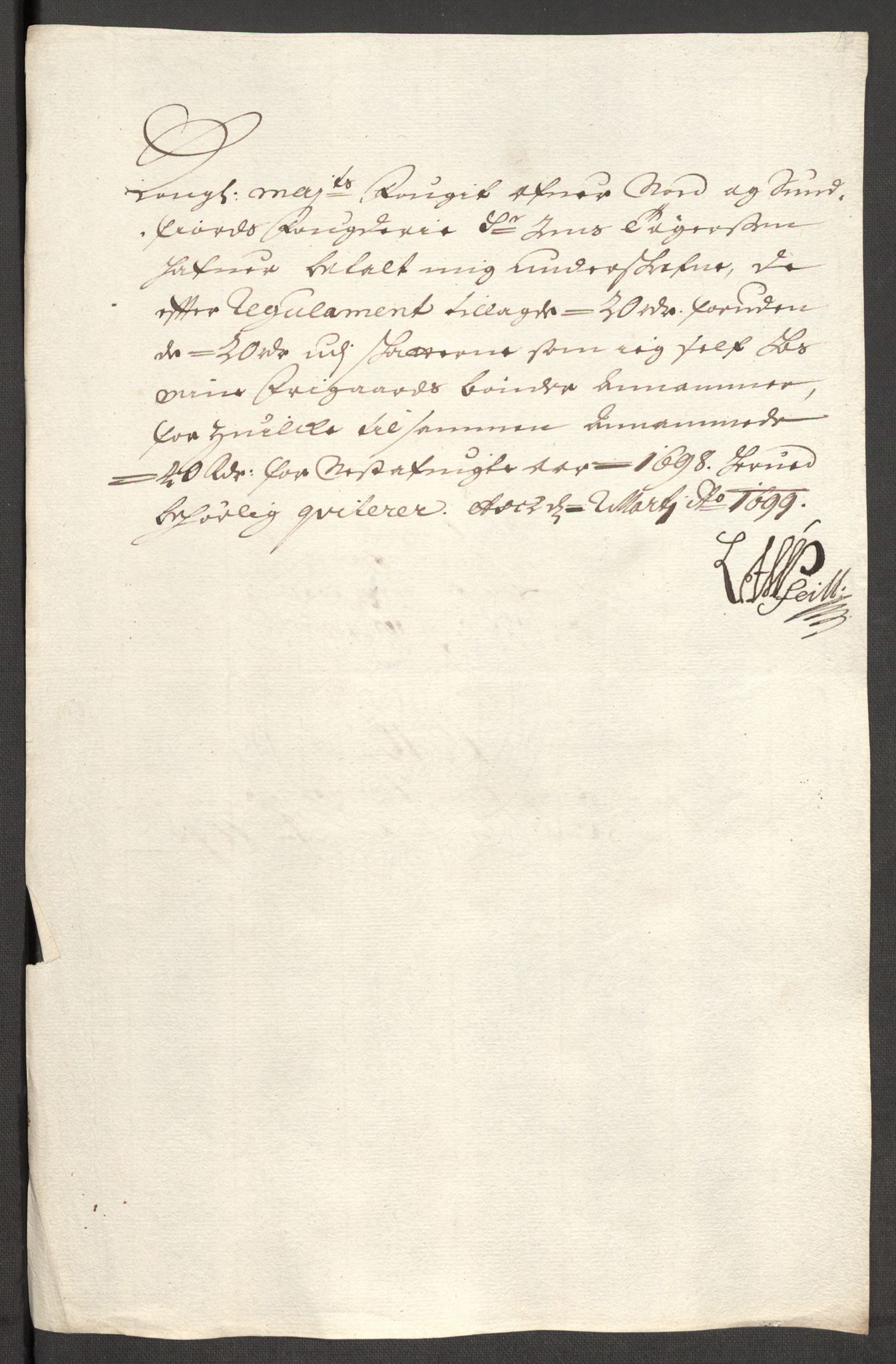 Rentekammeret inntil 1814, Reviderte regnskaper, Fogderegnskap, AV/RA-EA-4092/R53/L3423: Fogderegnskap Sunn- og Nordfjord, 1697-1698, s. 376