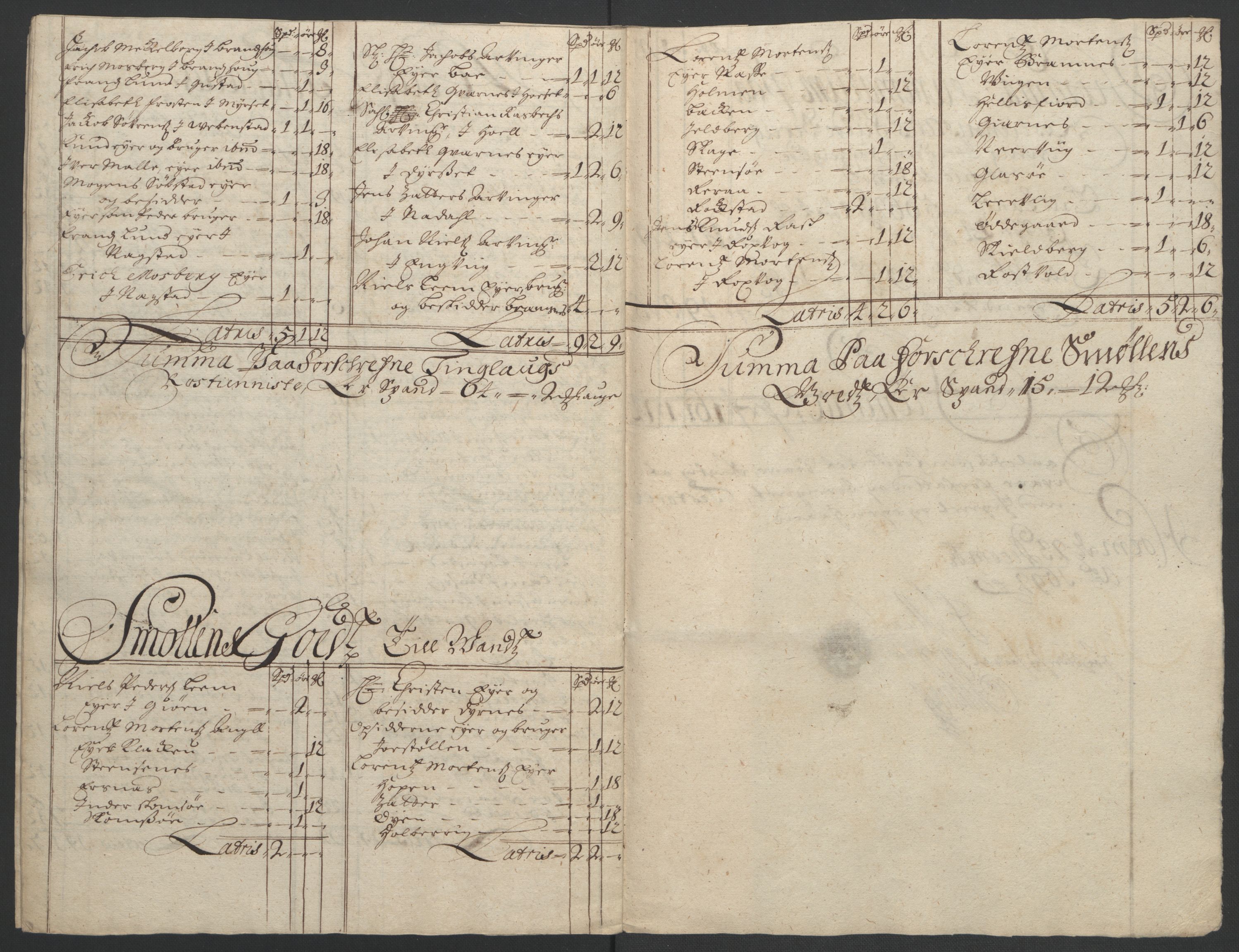 Rentekammeret inntil 1814, Reviderte regnskaper, Fogderegnskap, RA/EA-4092/R56/L3735: Fogderegnskap Nordmøre, 1692-1693, s. 100