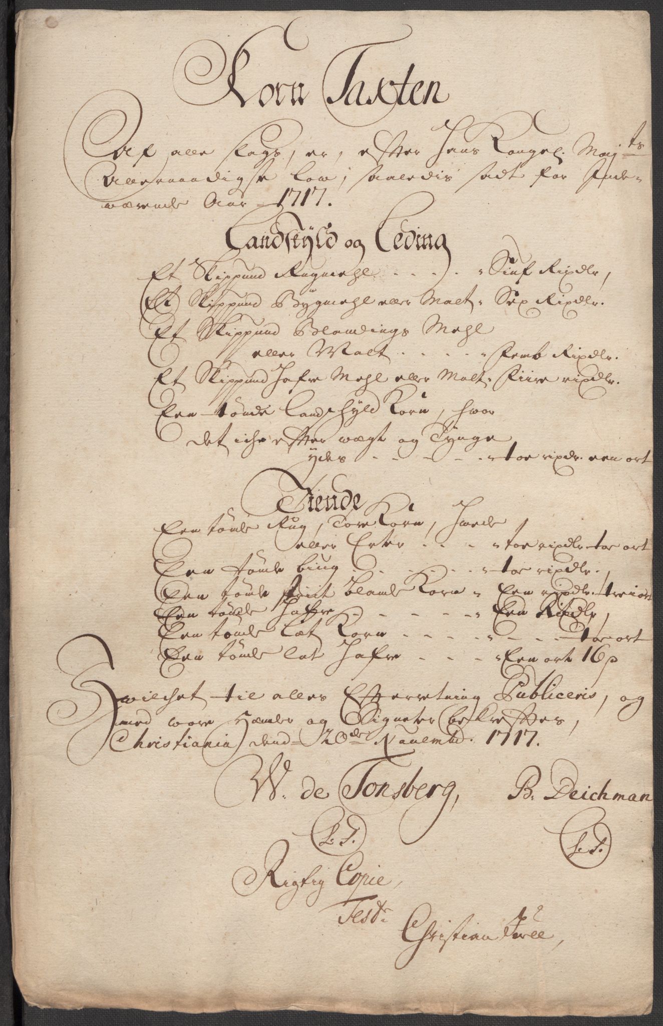 Rentekammeret inntil 1814, Reviderte regnskaper, Fogderegnskap, AV/RA-EA-4092/R13/L0856: Fogderegnskap Solør, Odal og Østerdal, 1717, s. 209