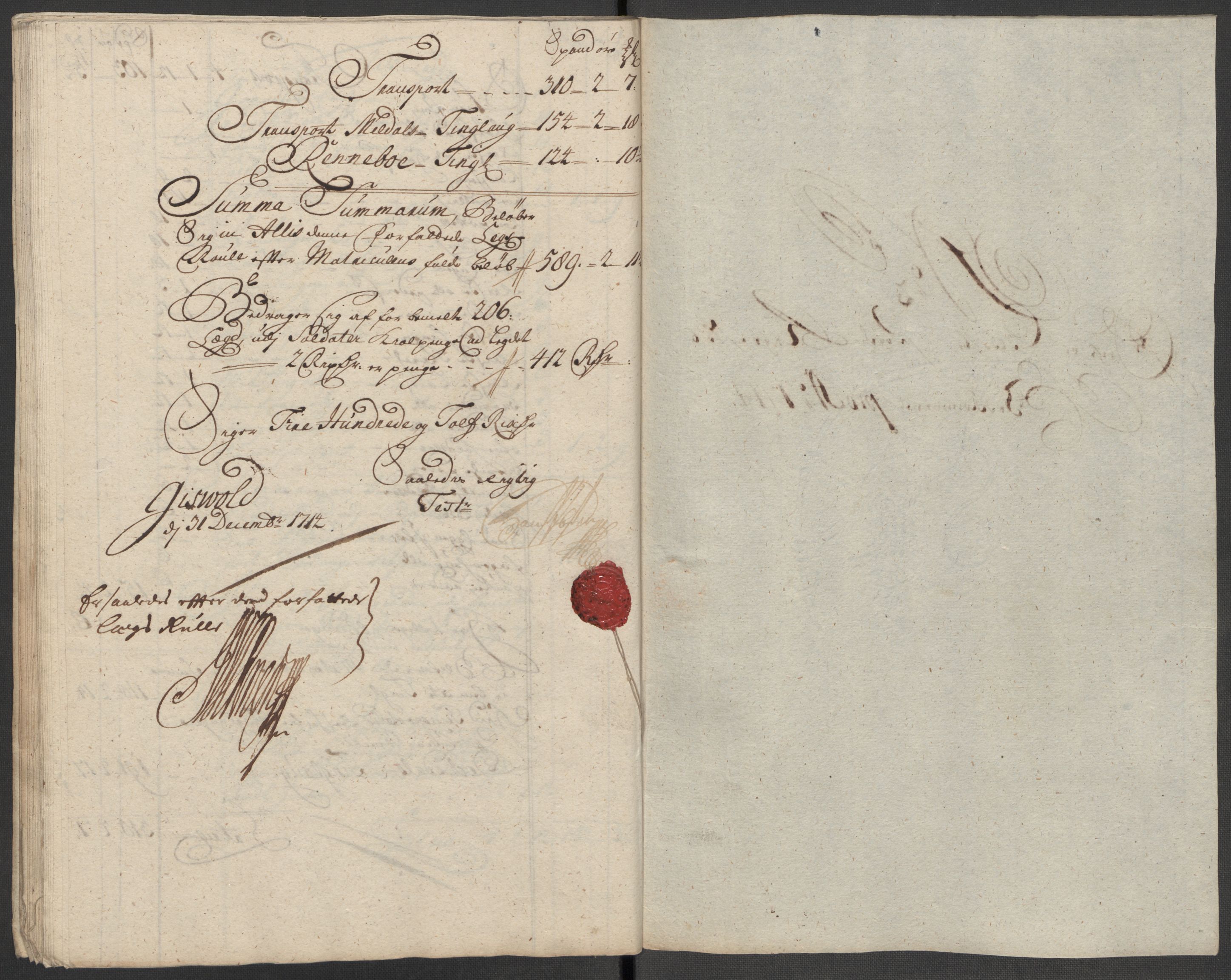 Rentekammeret inntil 1814, Reviderte regnskaper, Fogderegnskap, RA/EA-4092/R60/L3965: Fogderegnskap Orkdal og Gauldal, 1714, s. 99