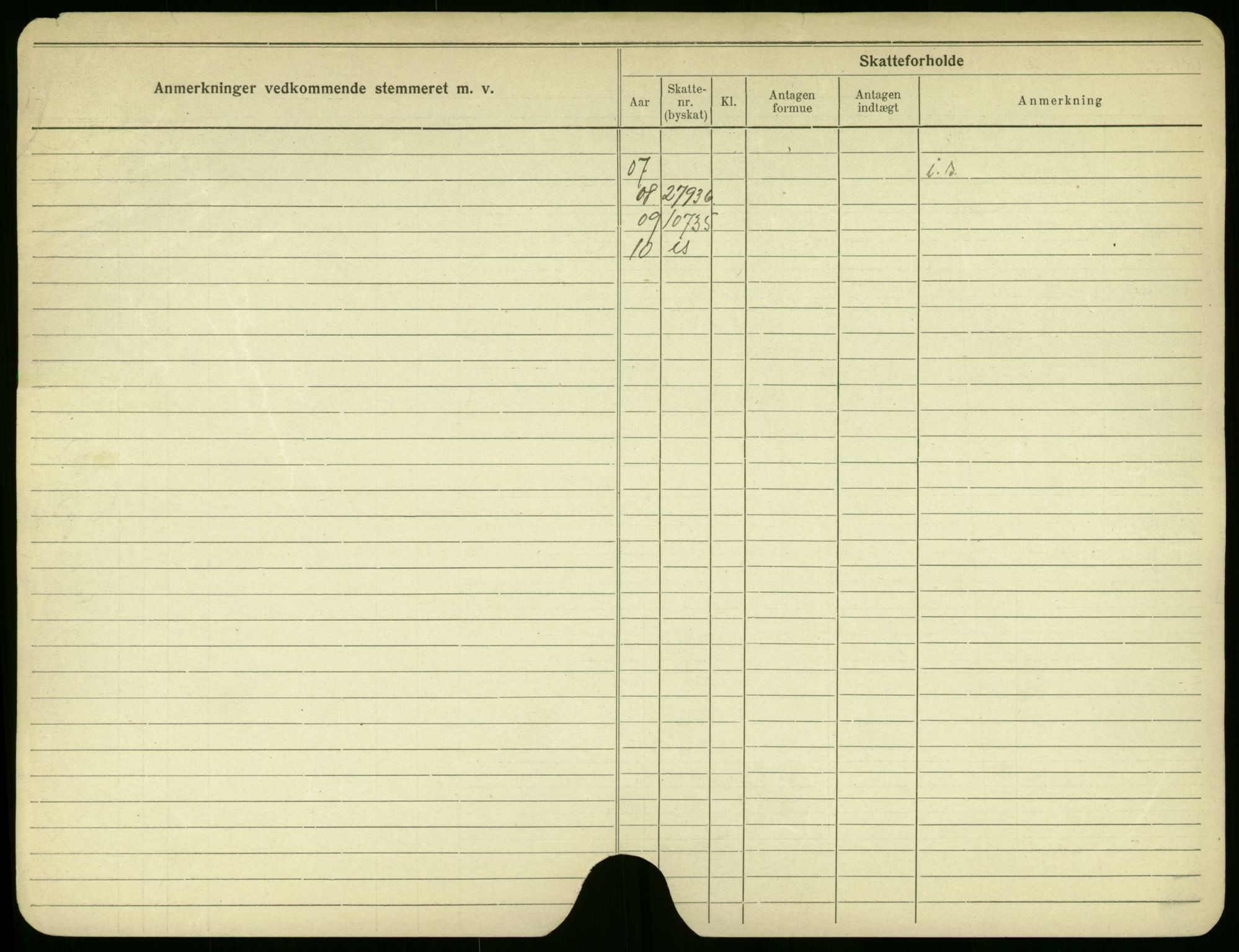 Oslo folkeregister, Registerkort, SAO/A-11715/F/Fa/Fac/L0002: Menn, 1906-1914, s. 50b