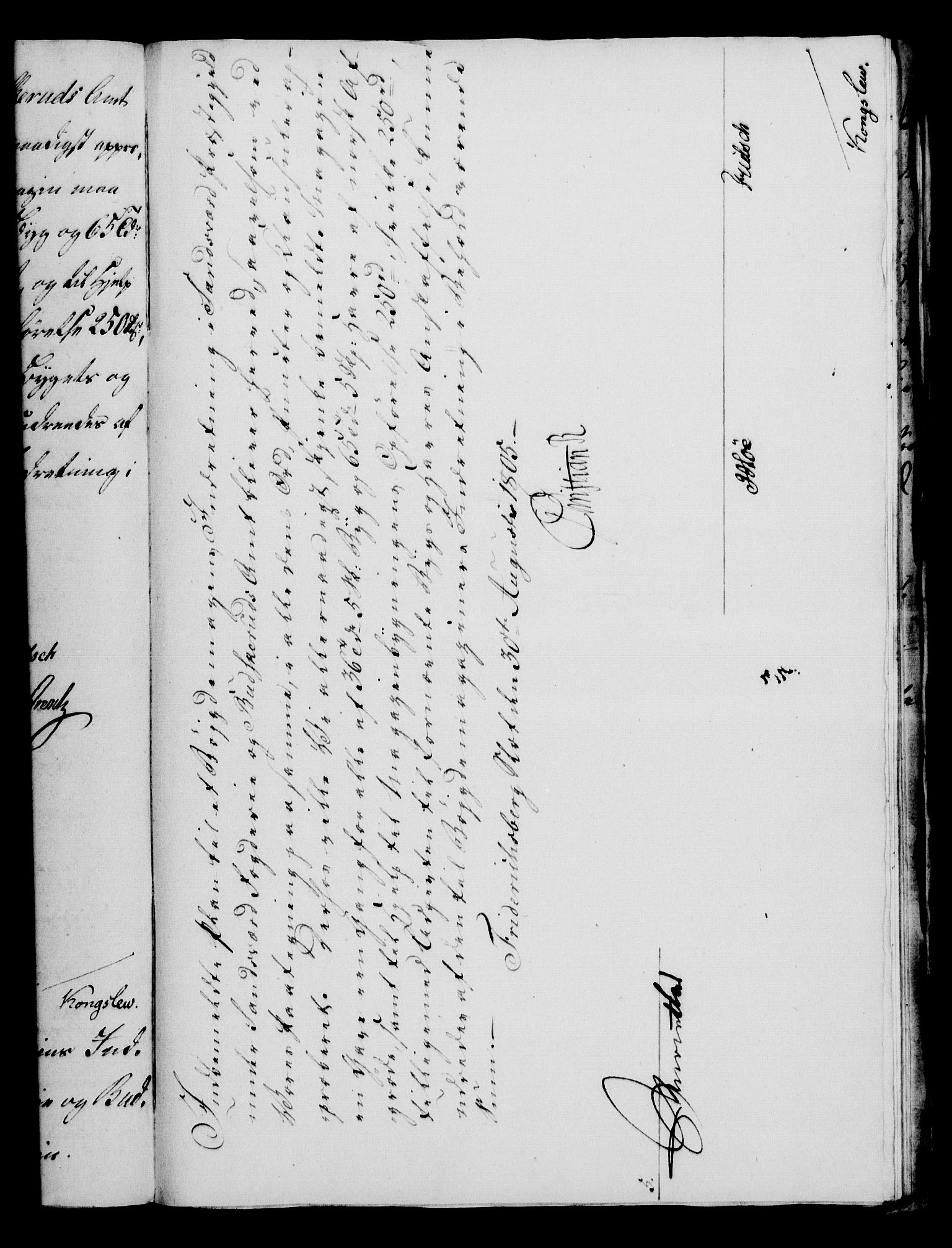 Rentekammeret, Kammerkanselliet, RA/EA-3111/G/Gf/Gfa/L0087: Norsk relasjons- og resolusjonsprotokoll (merket RK 52.87), 1805, s. 471
