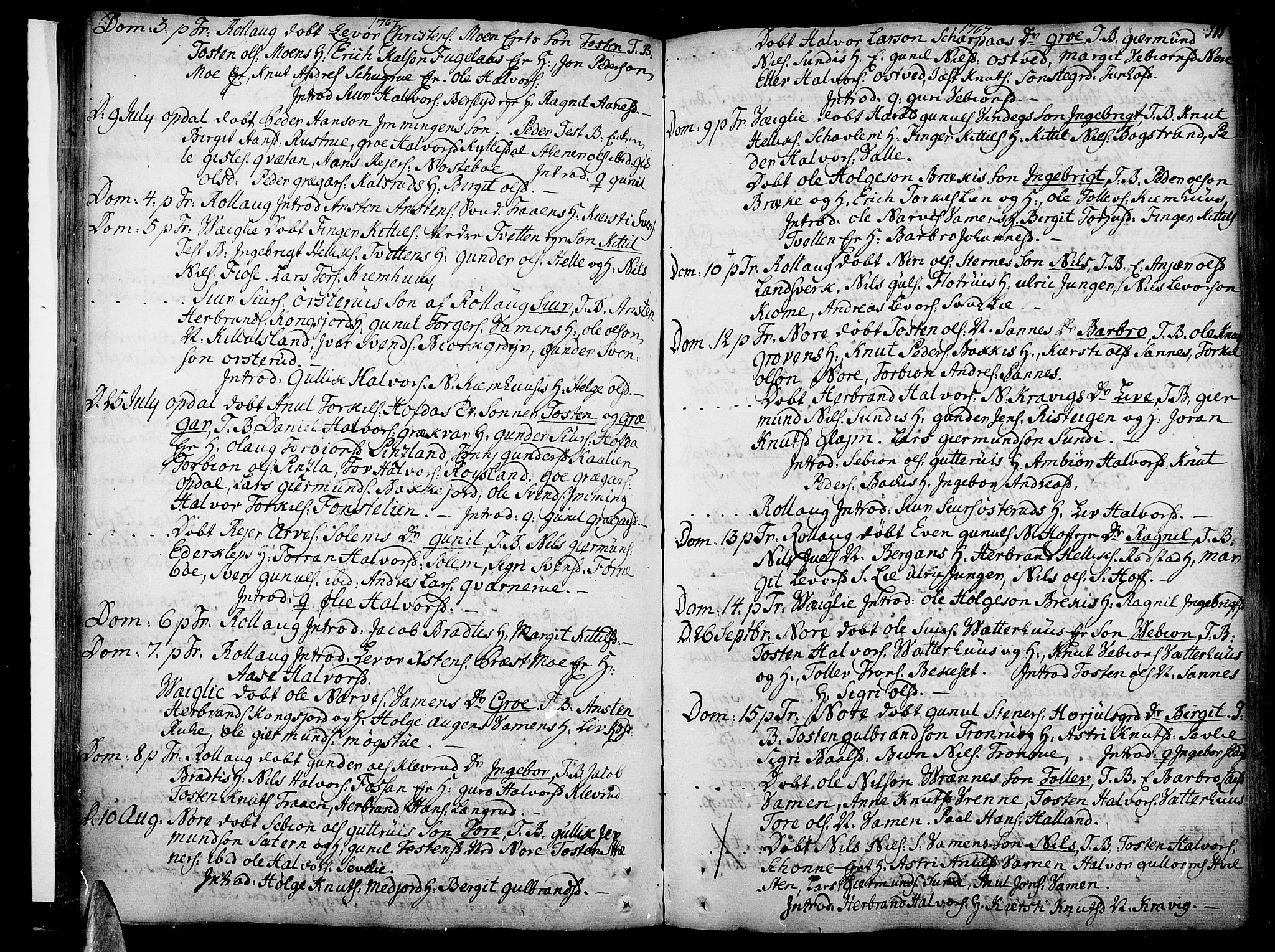 Rollag kirkebøker, SAKO/A-240/F/Fa/L0003: Ministerialbok nr. I 3, 1743-1778, s. 111
