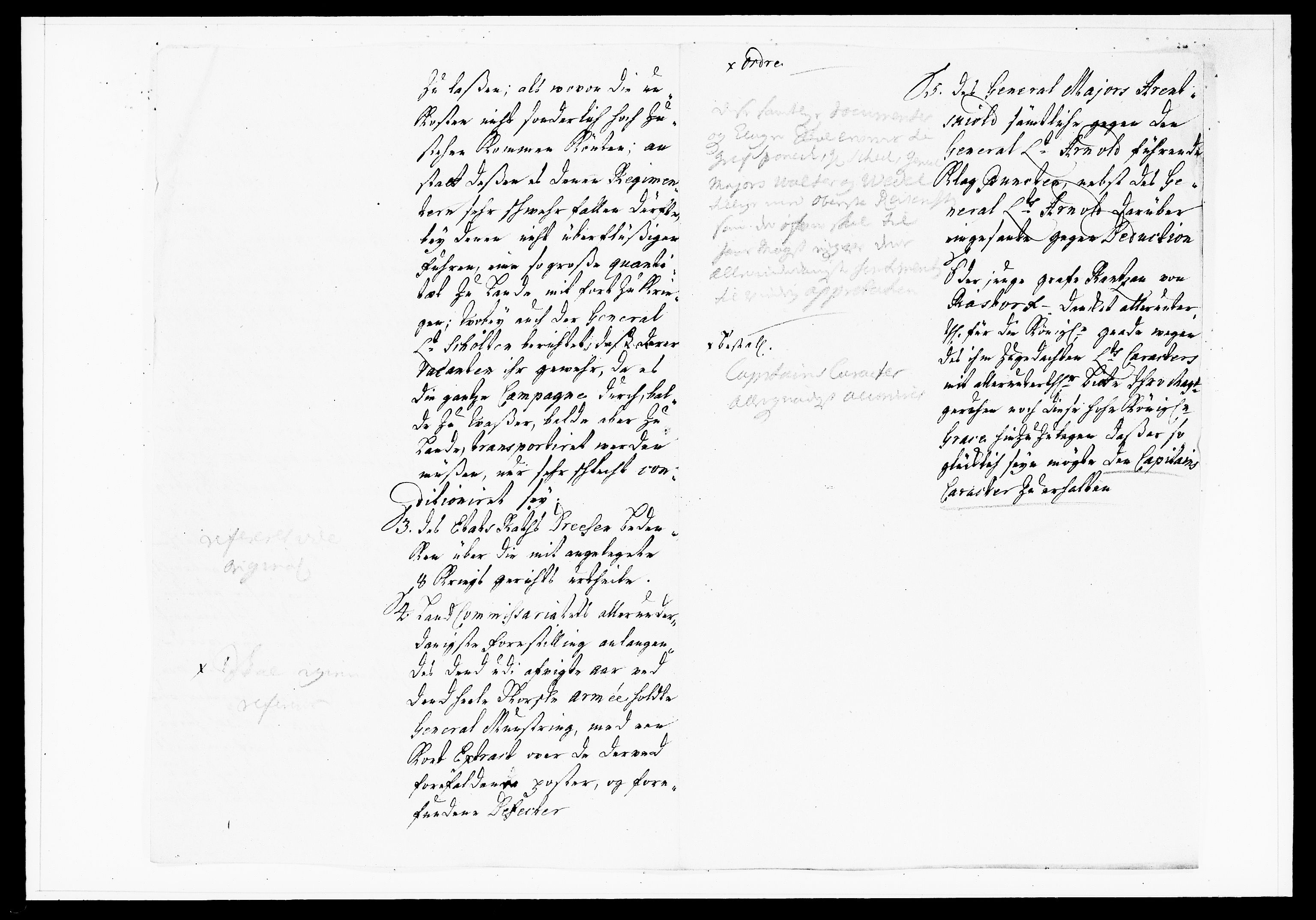 Krigskollegiet, Krigskancelliet, DRA/A-0006/-/1130-1137: Refererede sager, 1736, s. 13