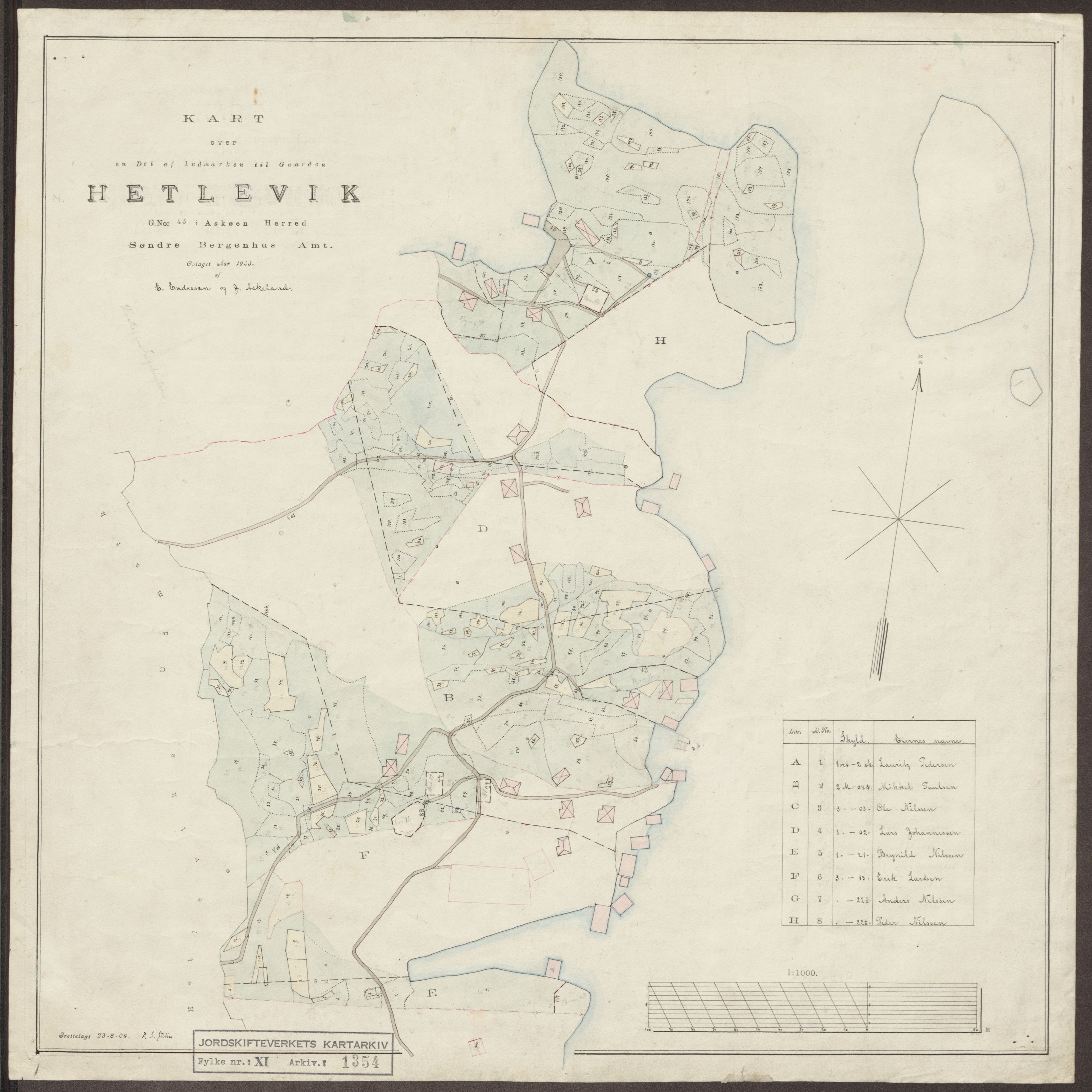 Jordskifteverkets kartarkiv, AV/RA-S-3929/T, 1859-1988, s. 1504