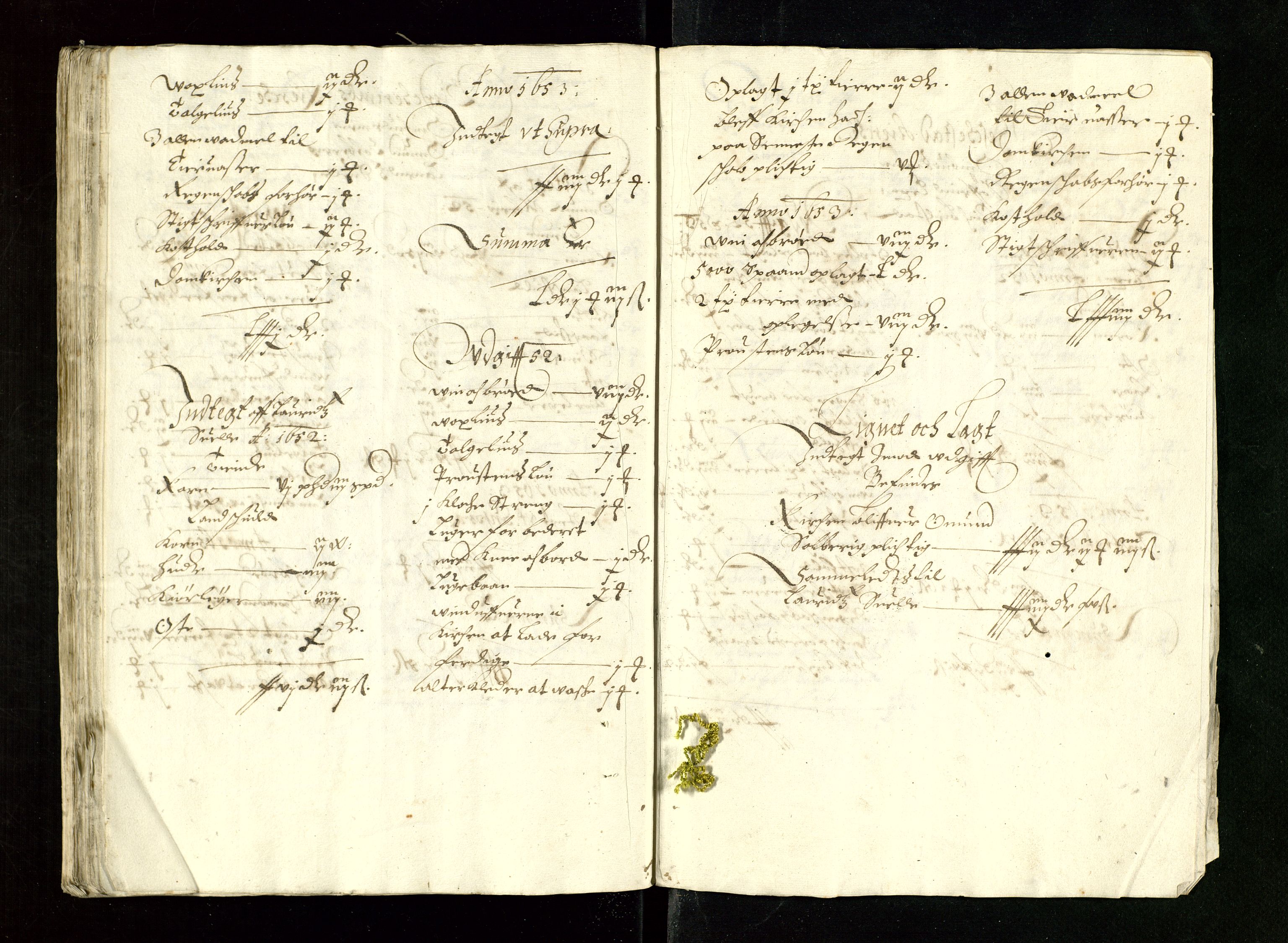 Stavanger len, AV/SAST-A-101870/Ob/L0024: Diverse, 1650-1659, s. 129