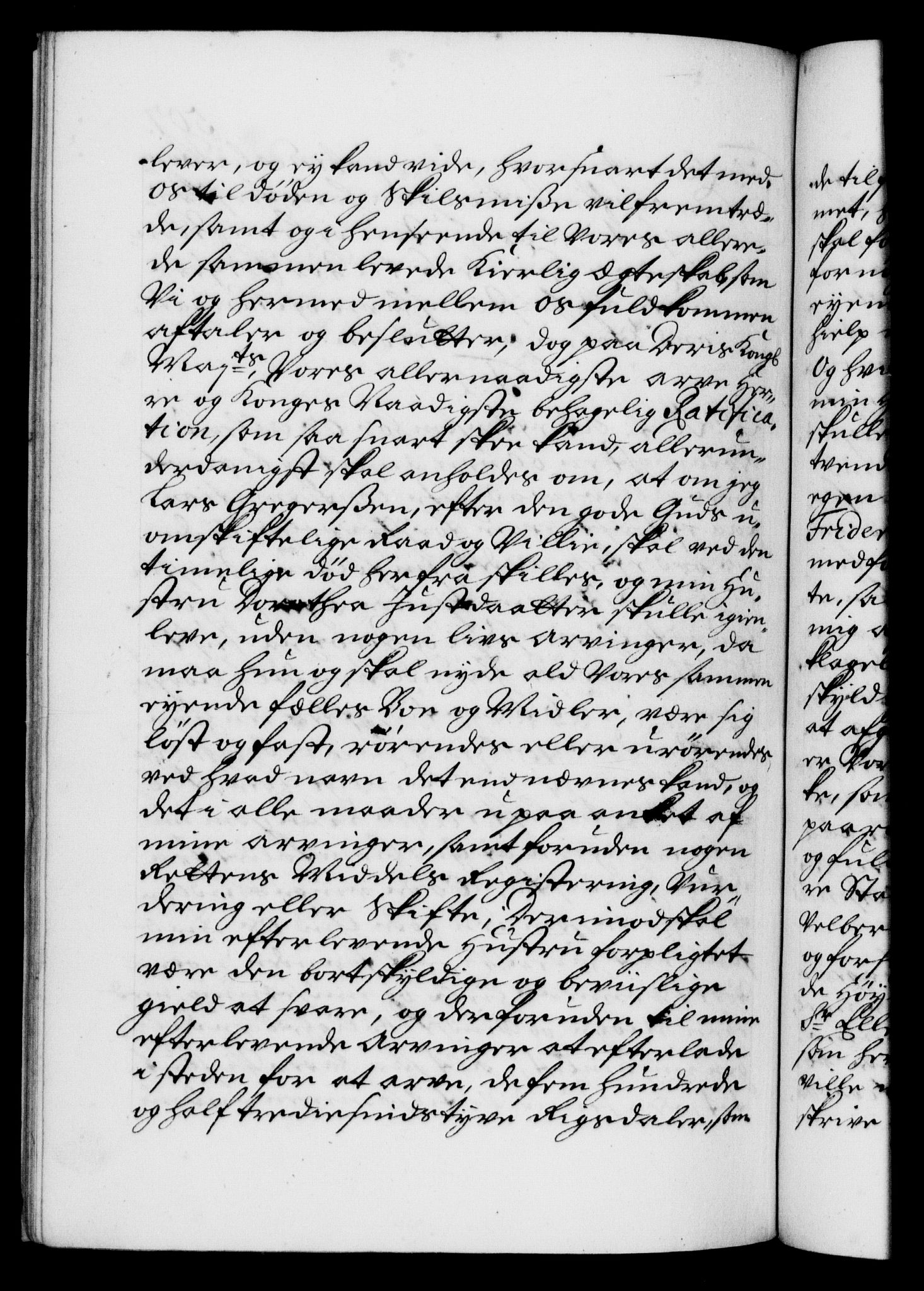 Danske Kanselli 1572-1799, RA/EA-3023/F/Fc/Fca/Fcaa/L0020: Norske registre, 1708-1711, s. 507b