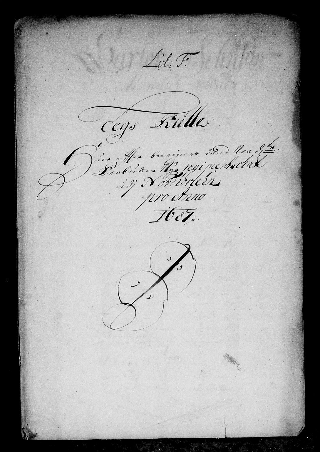 Rentekammeret inntil 1814, Reviderte regnskaper, Stiftamtstueregnskaper, Bergen stiftamt, RA/EA-6043/R/Rc/L0083: Bergen stiftamt, 1685-1687