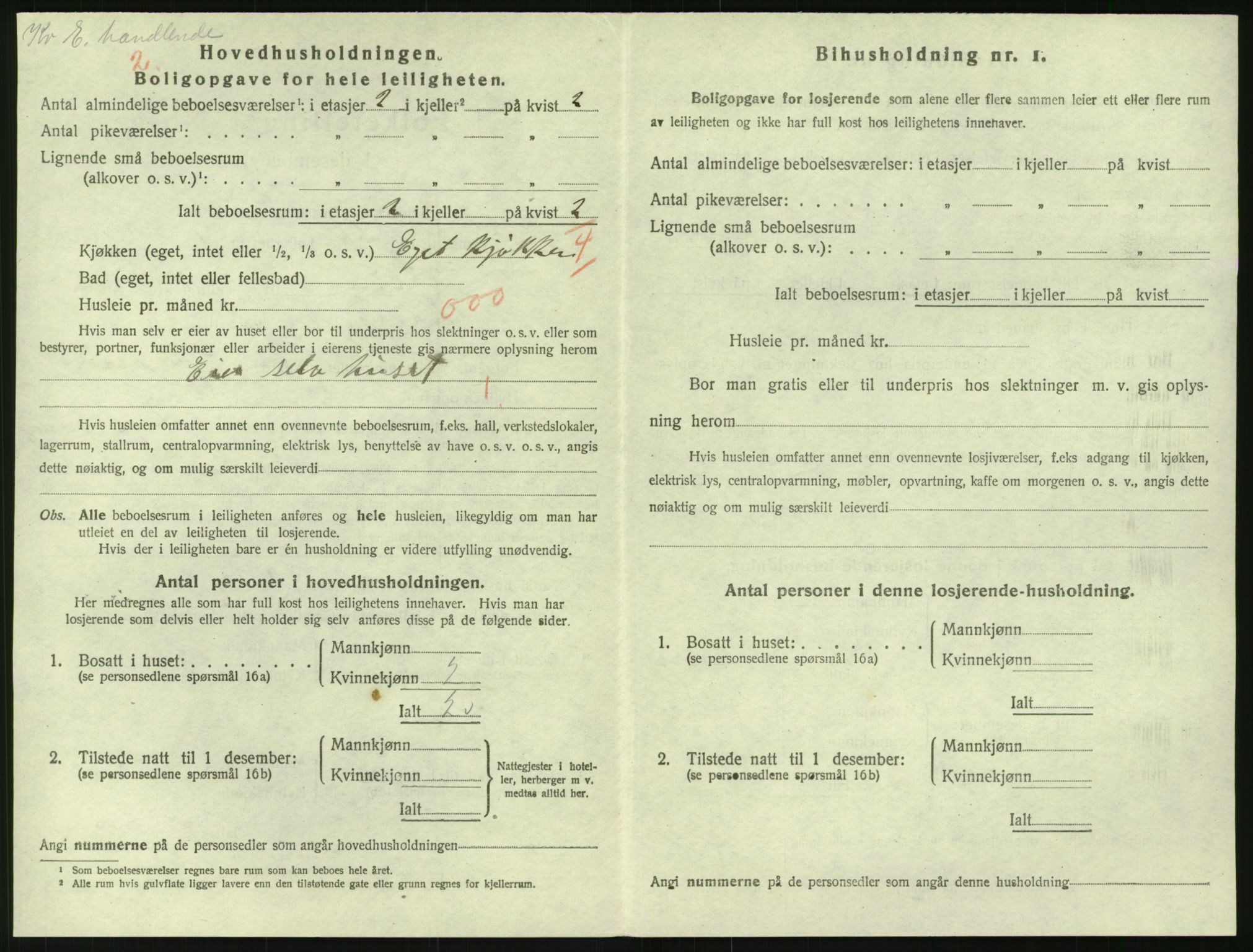 SAK, Folketelling 1920 for 0901 Risør kjøpstad, 1920, s. 2022