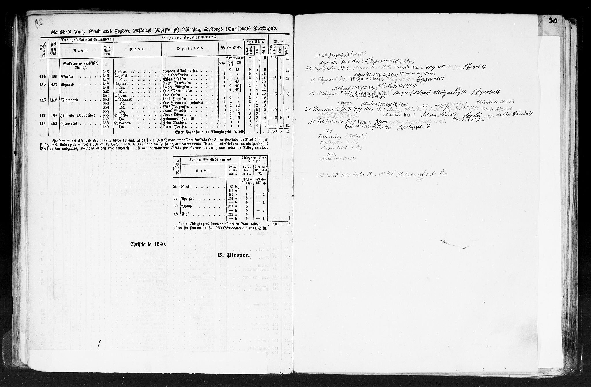 Rygh, RA/PA-0034/F/Fb/L0013: Matrikkelen for 1838 - Romsdal amt (Møre og Romsdal fylke), 1838, s. 29b