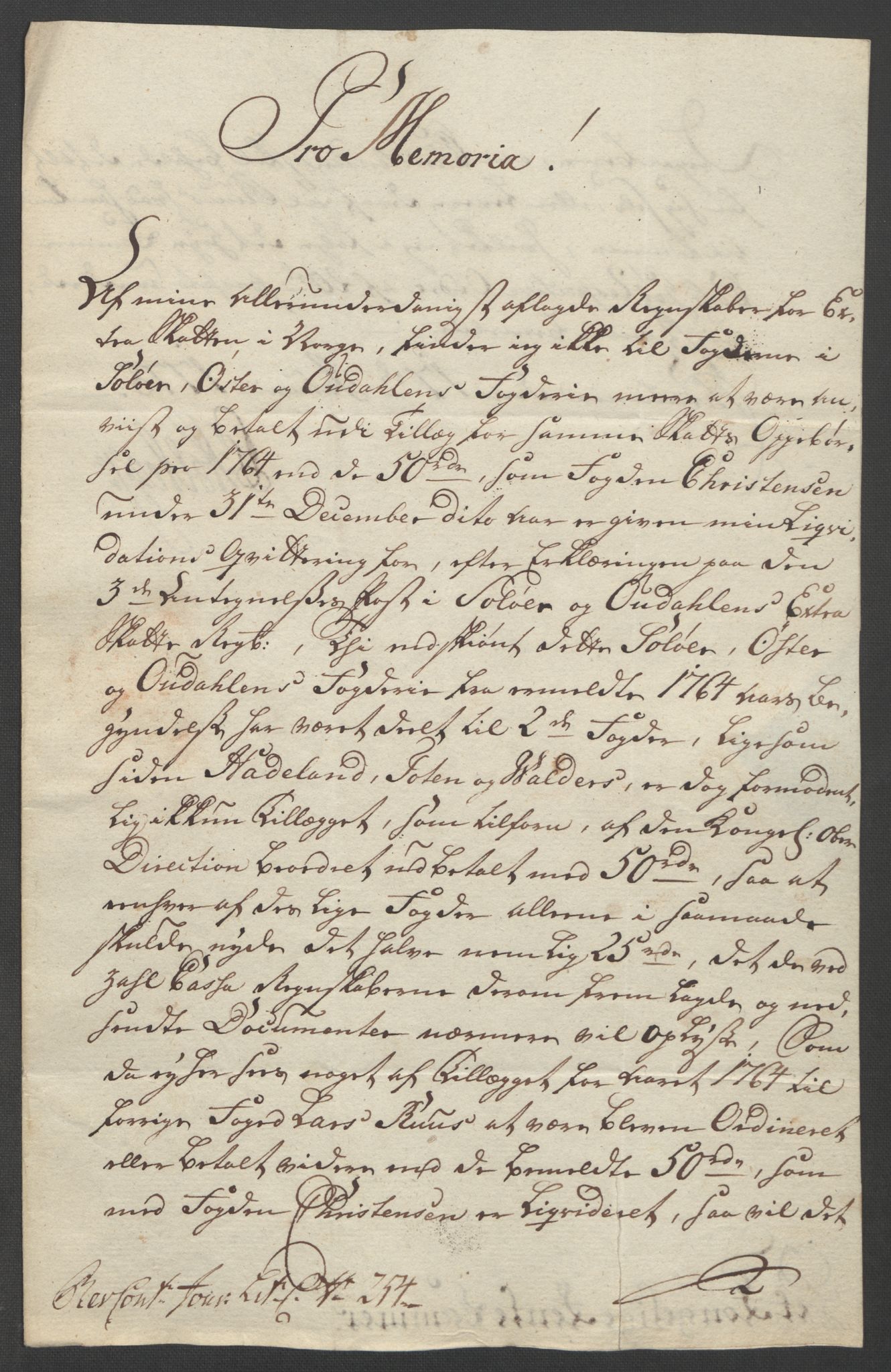 Rentekammeret inntil 1814, Reviderte regnskaper, Fogderegnskap, AV/RA-EA-4092/R14/L0959: Ekstraskatten Solør og Odal, 1763-1770, s. 417