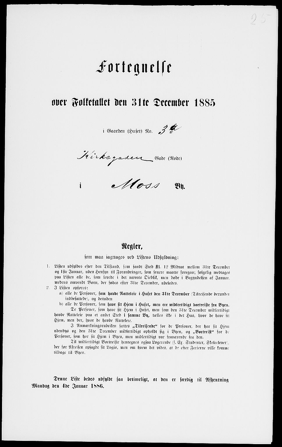 RA, Folketelling 1885 for 0104 Moss kjøpstad, 1885, s. 60