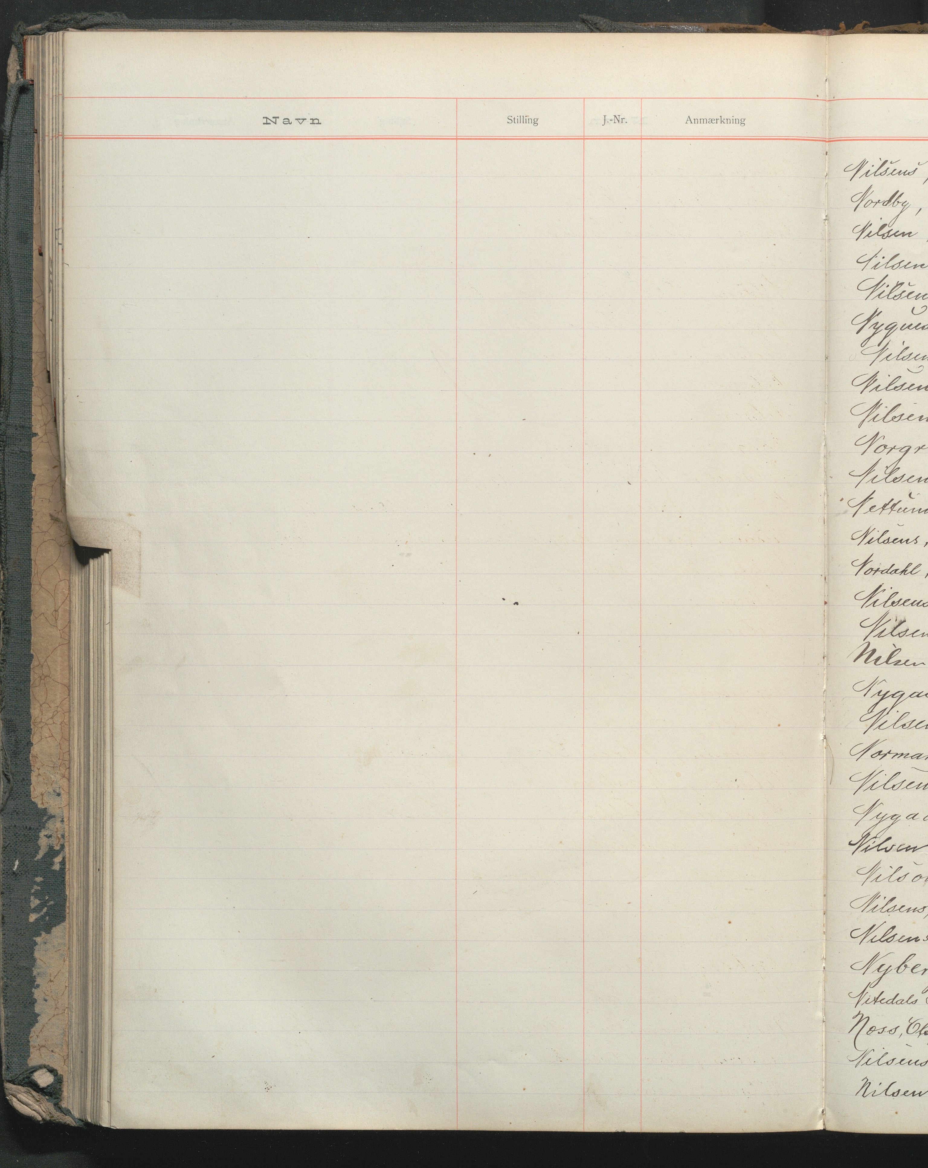 Fattigvesenet, OBA/A-20045/Fr/L0003: Klientregister, 1901-1908, s. 147