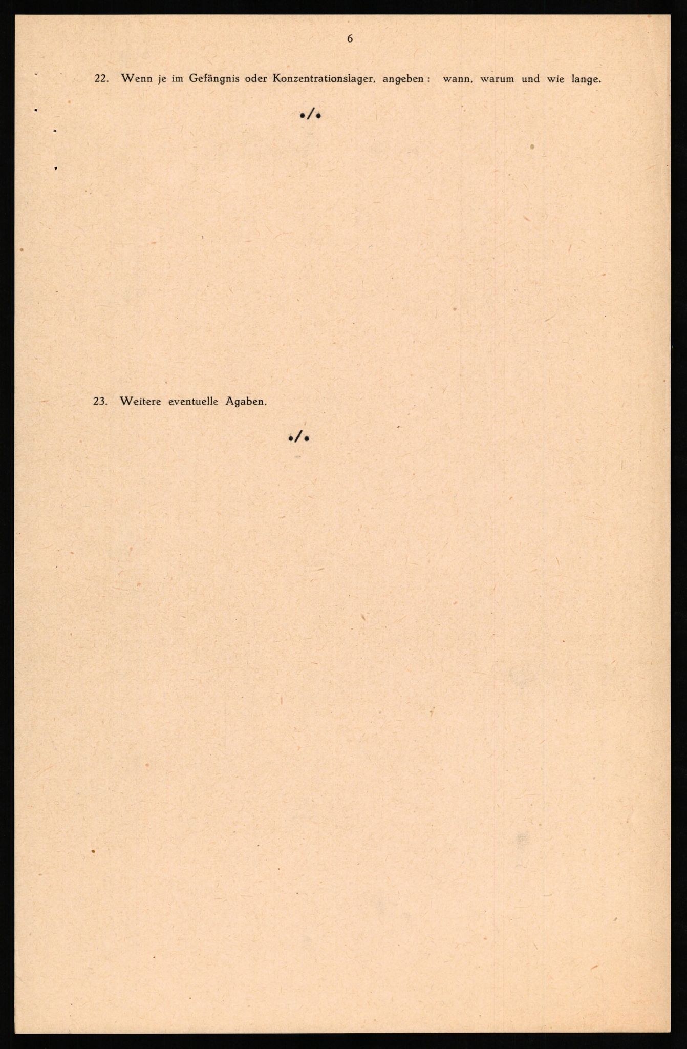 Forsvaret, Forsvarets overkommando II, AV/RA-RAFA-3915/D/Db/L0019: CI Questionaires. Tyske okkupasjonsstyrker i Norge. Tyskere., 1945-1946, s. 171