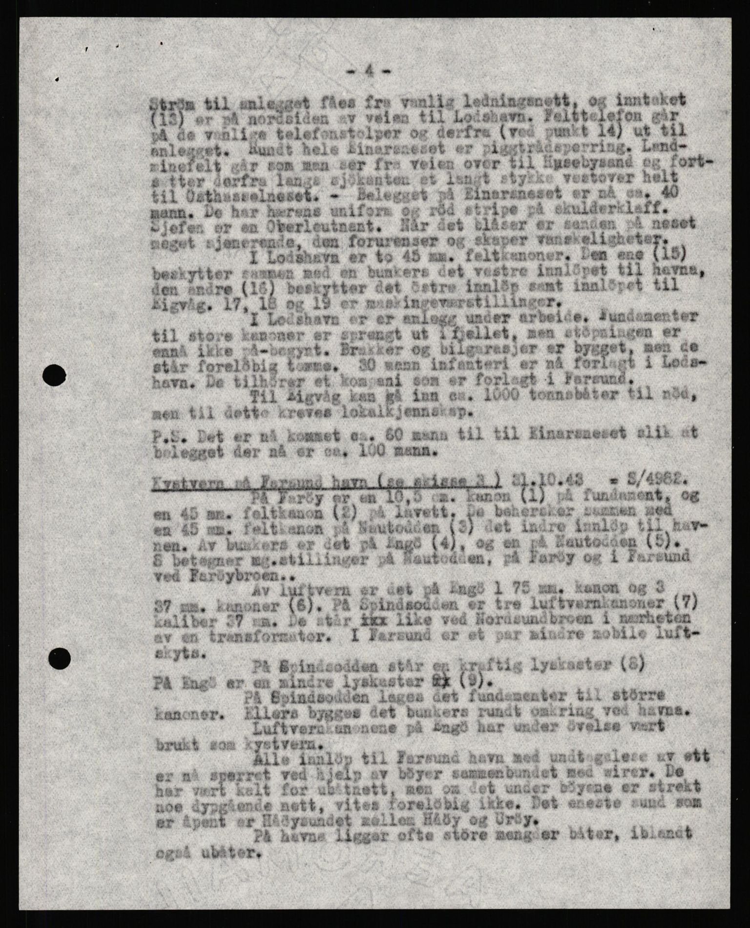 Forsvaret, Forsvarets overkommando II, AV/RA-RAFA-3915/D/Dd/L0008: Minefields. Prohibited Areas. Airfields, 1944, s. 46