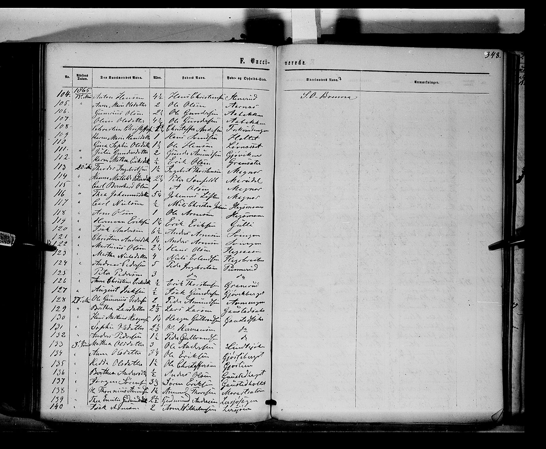 Eidskog prestekontor, AV/SAH-PREST-026/H/Ha/Haa/L0001: Ministerialbok nr. 1, 1860-1867, s. 348
