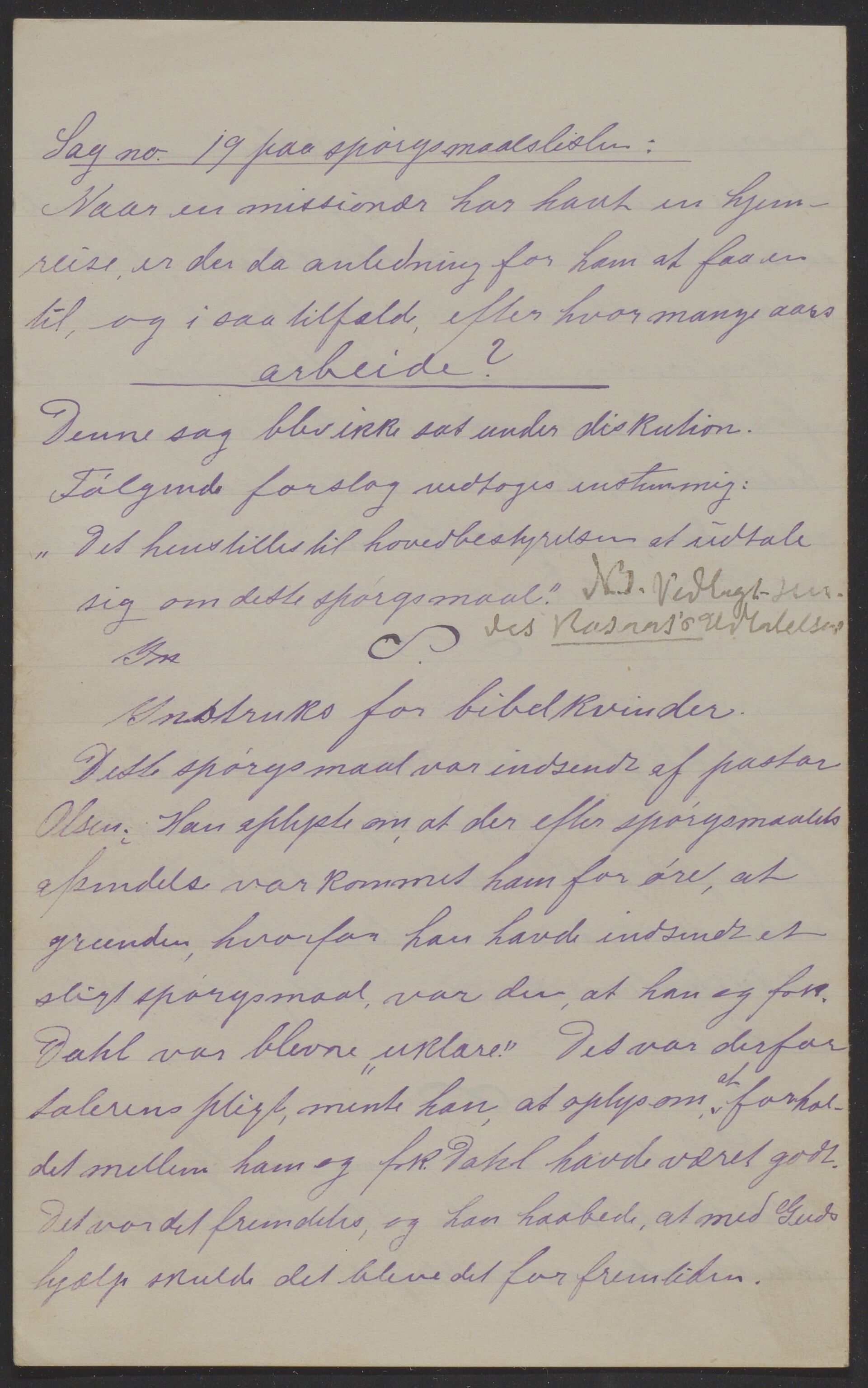 Det Norske Misjonsselskap - hovedadministrasjonen, VID/MA-A-1045/D/Da/Daa/L0039/0007: Konferansereferat og årsberetninger / Konferansereferat fra Madagaskar Innland., 1893