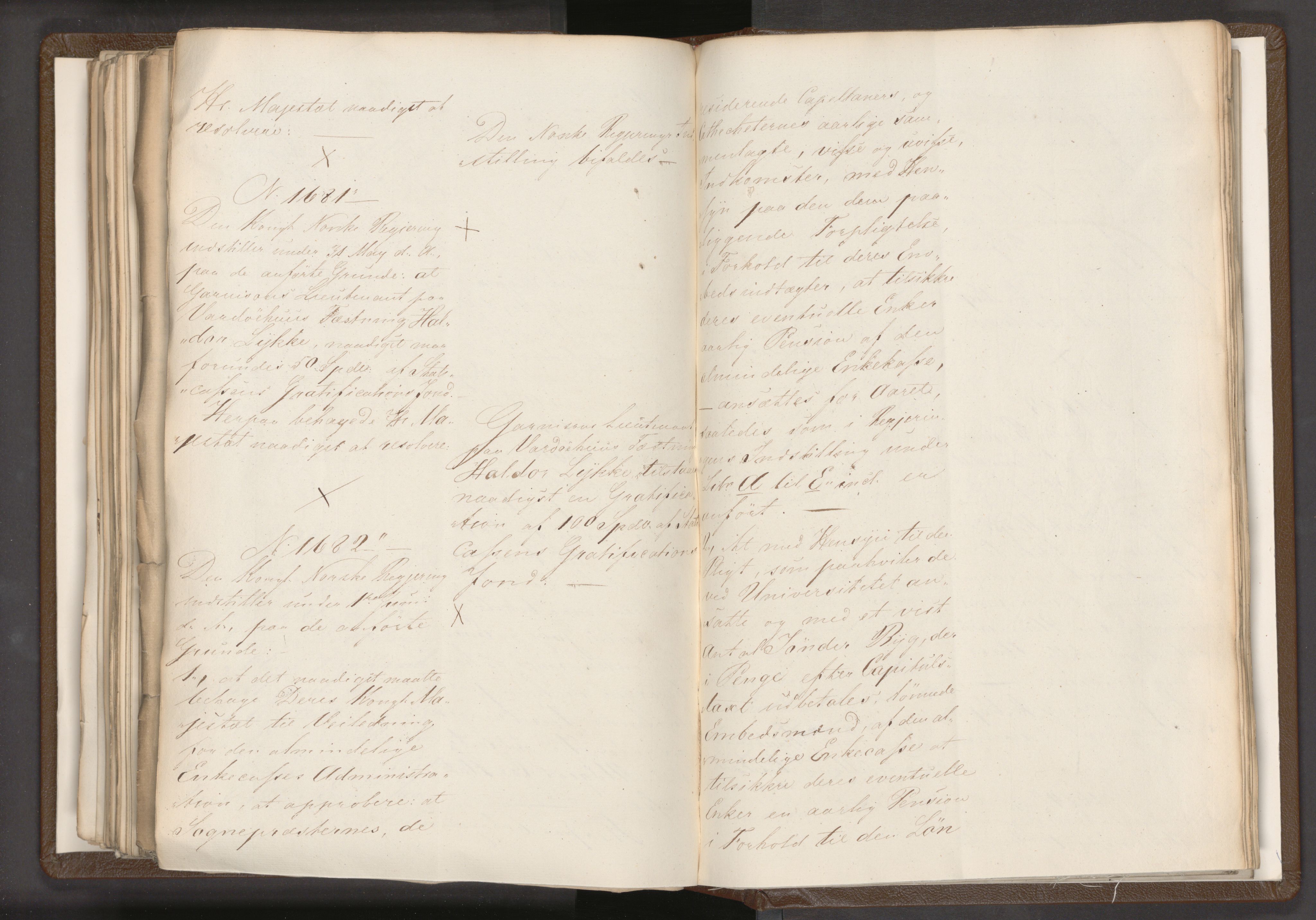 Statsrådssekretariatet, AV/RA-S-1001/A/Ab/L0018: Kgl. res. nr. 1112-1753, 1. halvår, 1824