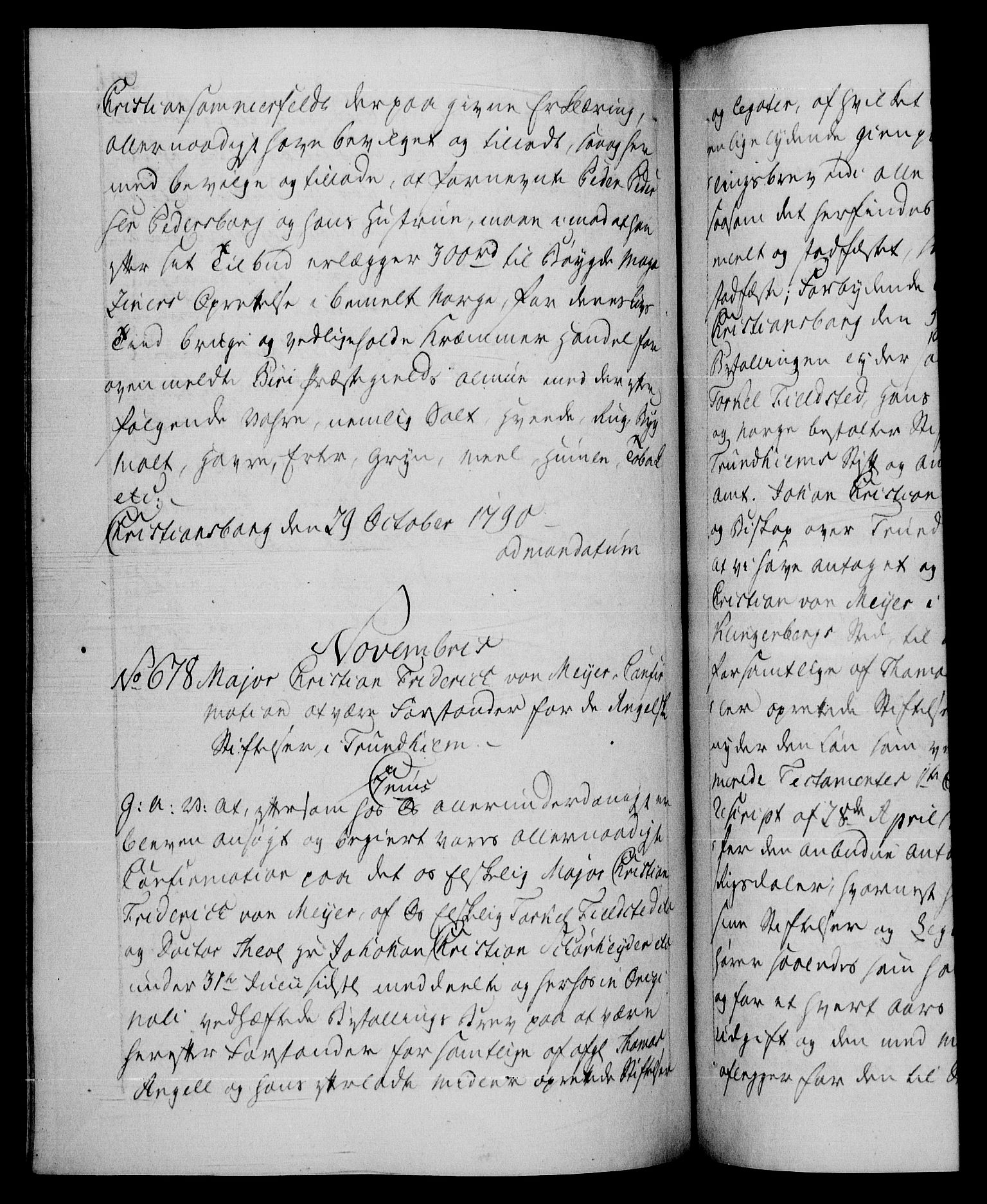 Danske Kanselli 1572-1799, RA/EA-3023/F/Fc/Fca/Fcaa/L0053: Norske registre, 1790-1791, s. 391b