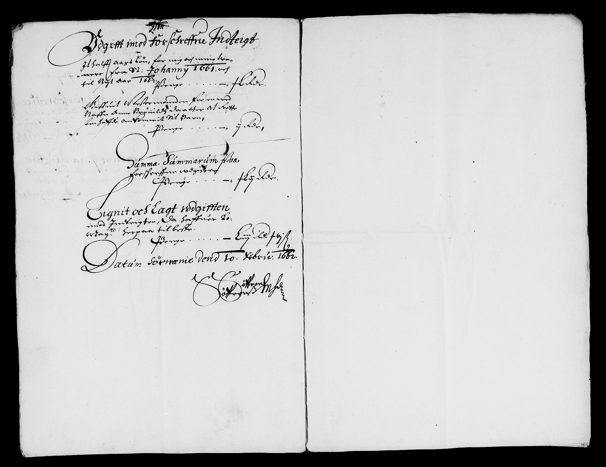 Rentekammeret inntil 1814, Reviderte regnskaper, Lensregnskaper, RA/EA-5023/R/Rb/Rbz/L0039: Nordlandenes len, 1656-1663