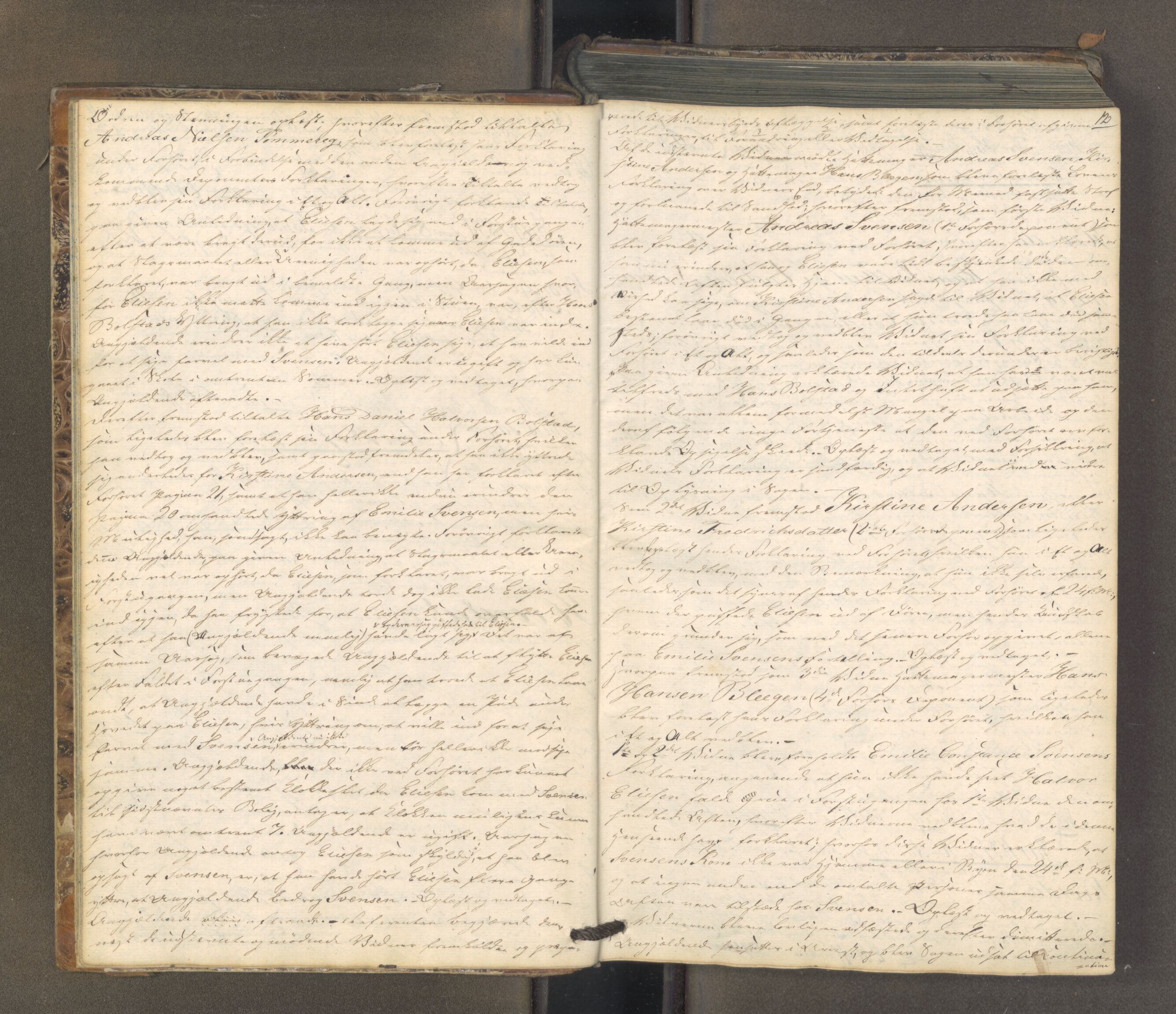 Tønsberg byfogd, AV/SAKO-A-224/F/Fa/L0025: Tingbok, 1836-1851, s. 11b-12a