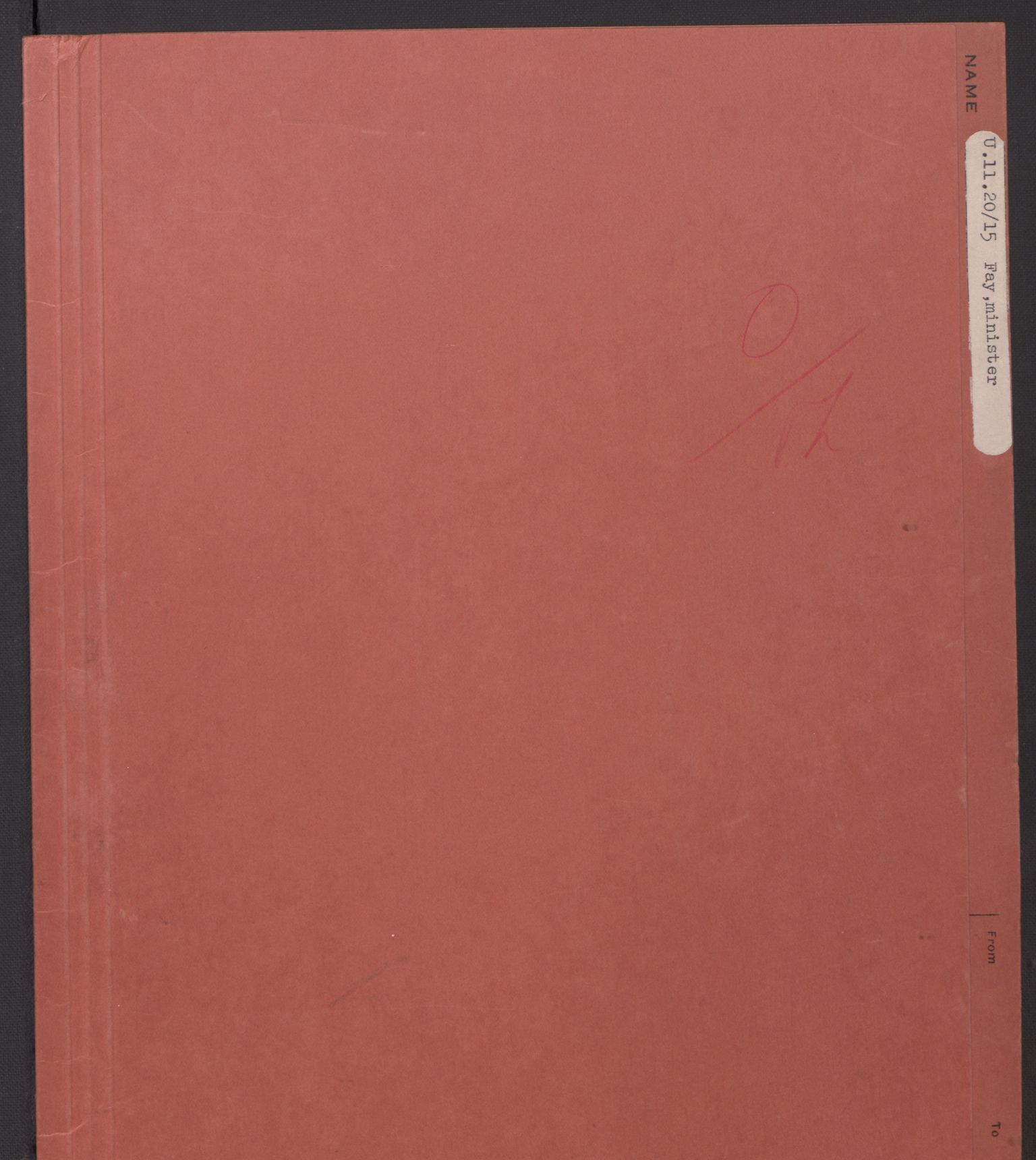 Lie, Trygve, RA/PA-1407/D/L0002: Blandet korrespondanse., 1940-1957, s. 1245