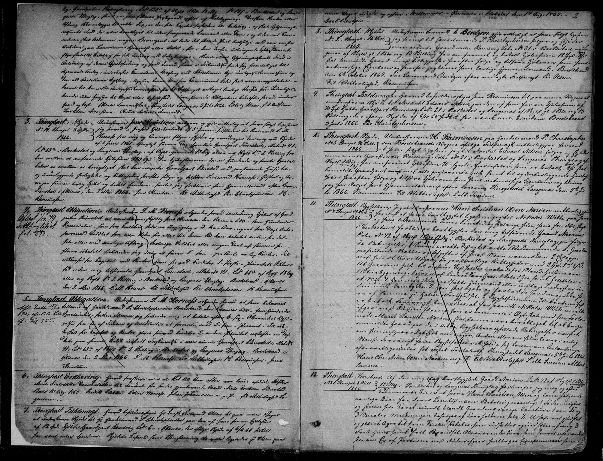 Vesterålen sorenskriveri, SAT/A-4180/1/2/2Ca/L0012: Pantebok nr. L, 1866-1871, s. 2