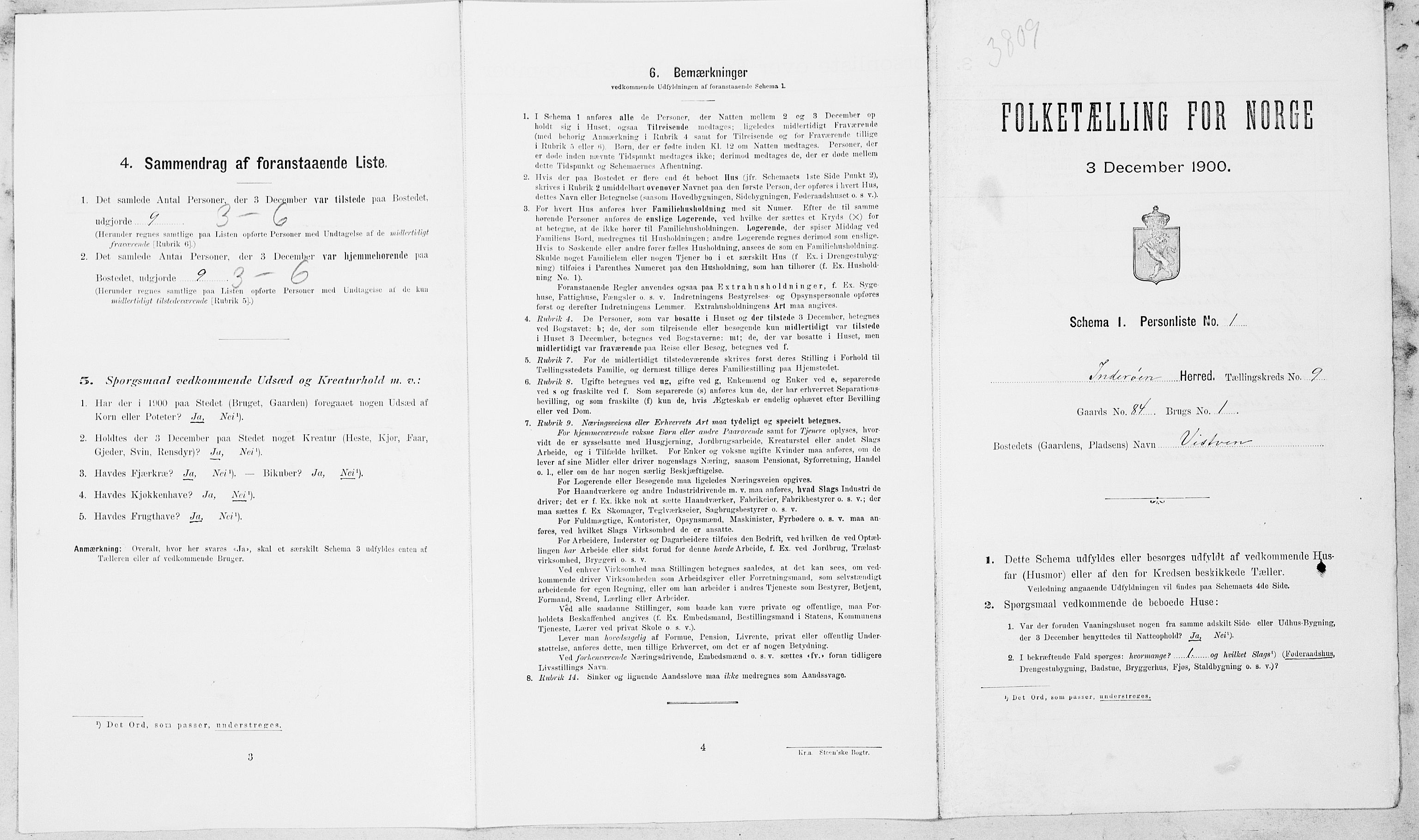 SAT, Folketelling 1900 for 1729 Inderøy herred, 1900, s. 1229