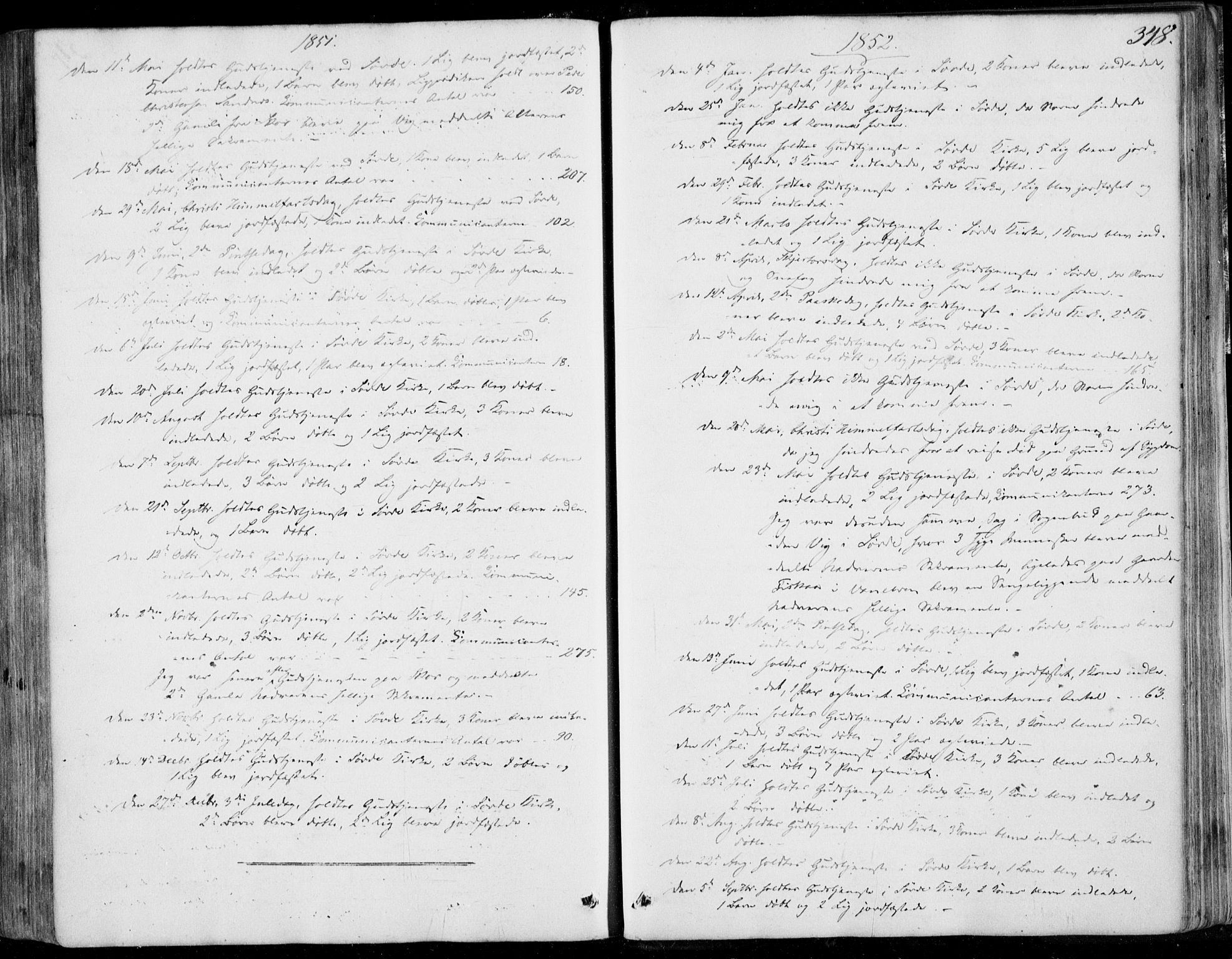 Ministerialprotokoller, klokkerbøker og fødselsregistre - Møre og Romsdal, AV/SAT-A-1454/502/L0023: Ministerialbok nr. 502A01, 1844-1873, s. 348