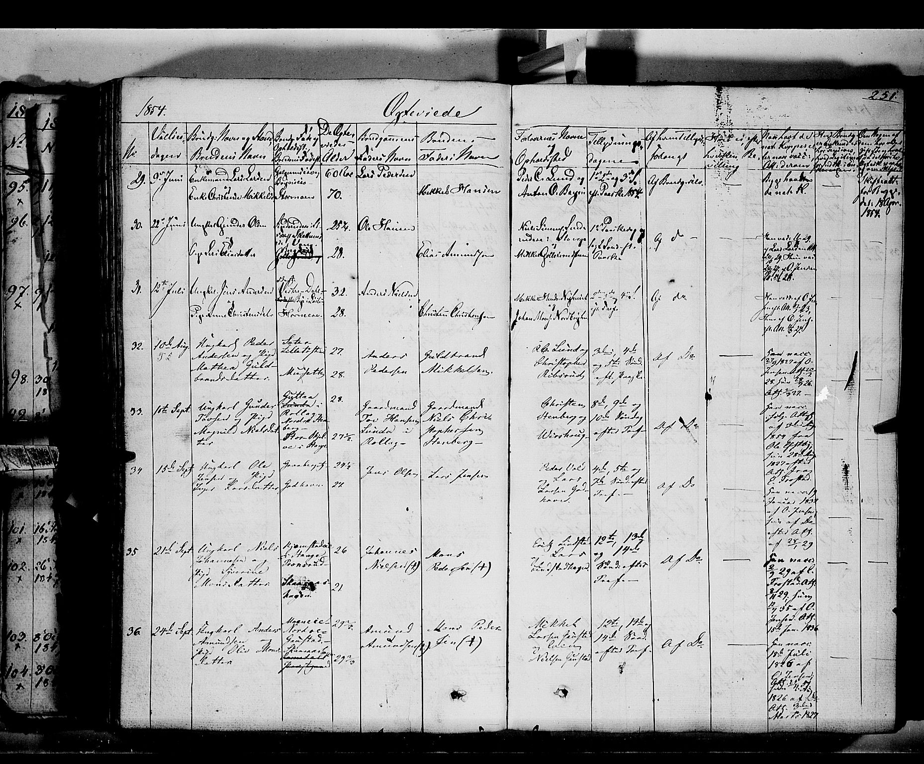 Romedal prestekontor, AV/SAH-PREST-004/K/L0004: Ministerialbok nr. 4, 1847-1861, s. 251