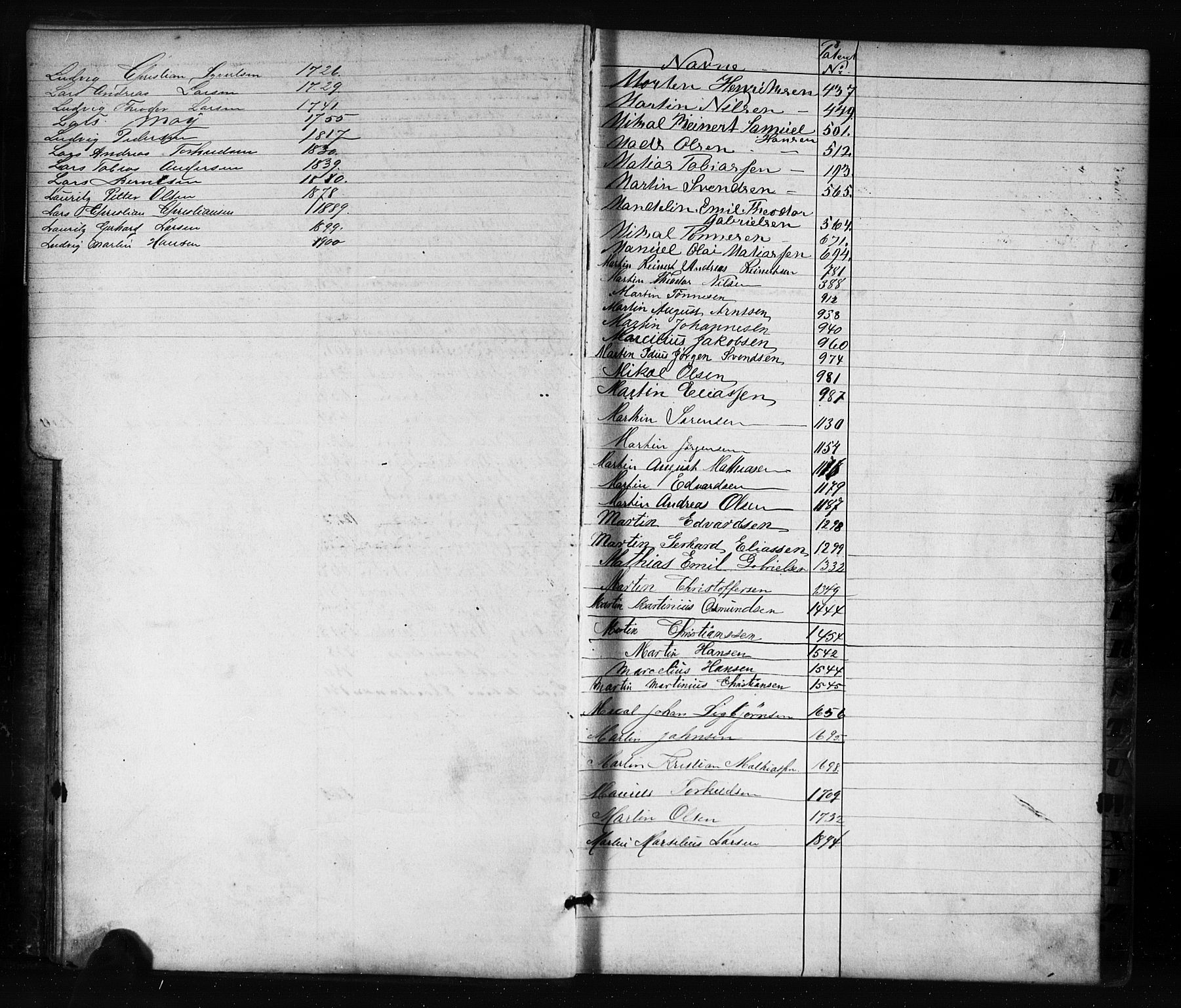 Flekkefjord mønstringskrets, SAK/2031-0018/F/Fa/L0005: Annotasjonsrulle nr 1-1915 med register, Æ-2, 1868-1896, s. 11