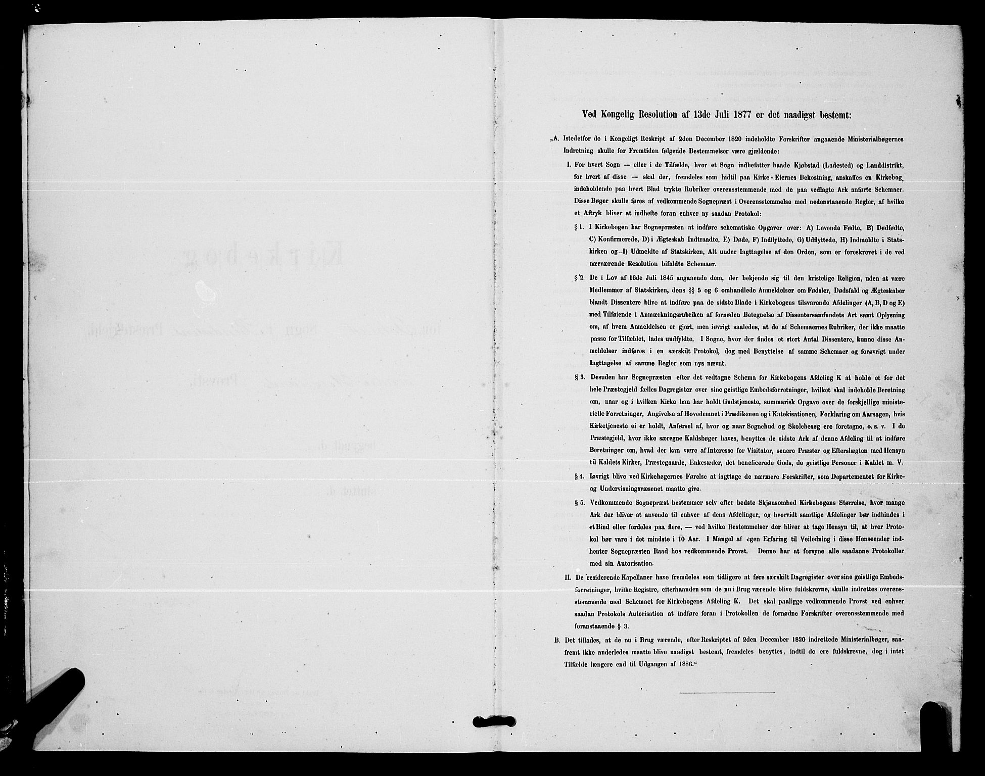 Ministerialprotokoller, klokkerbøker og fødselsregistre - Nordland, SAT/A-1459/811/L0169: Klokkerbok nr. 811C01, 1884-1894