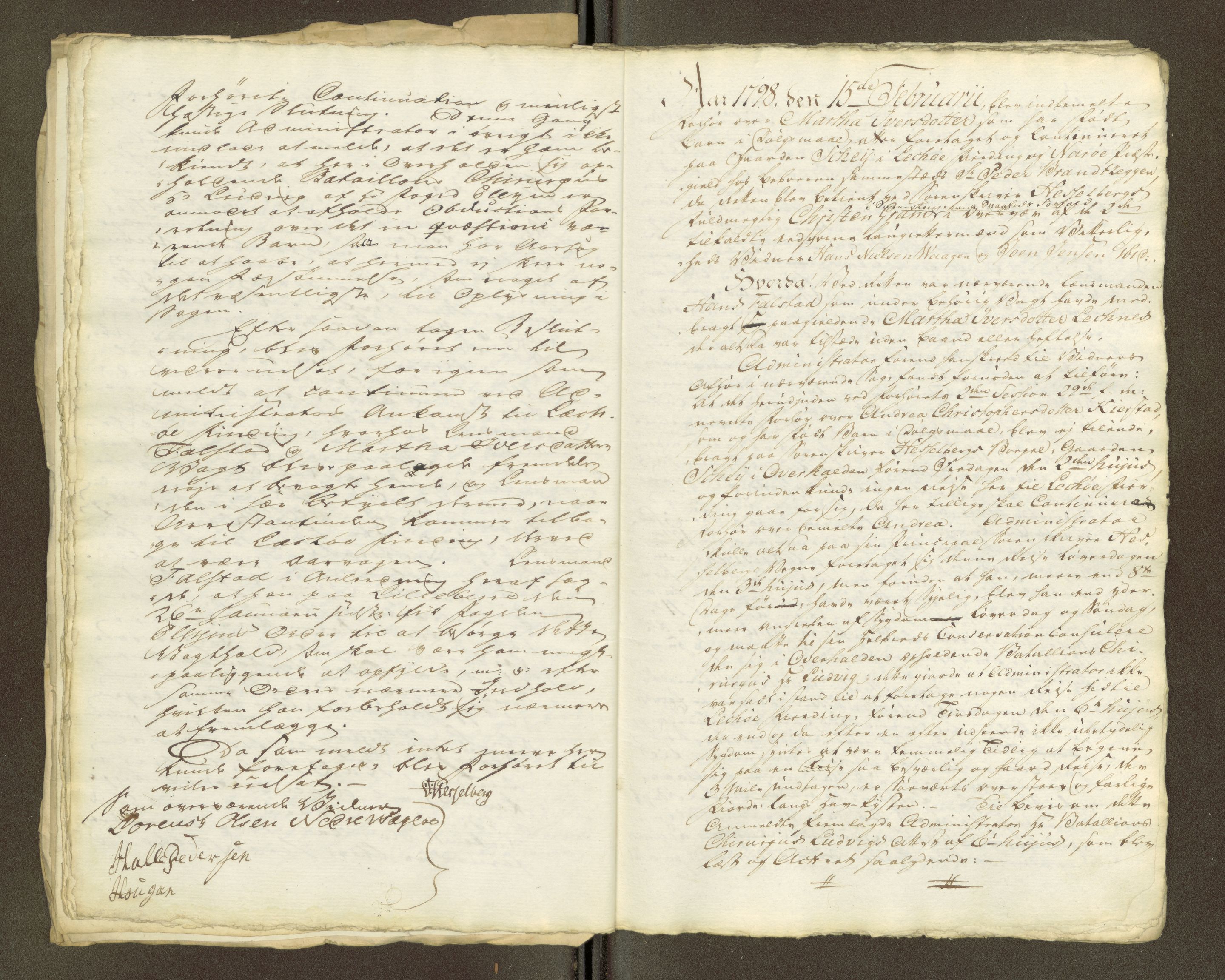 Namdal sorenskriveri, SAT/A-4133/1/1/1O/1Oa/L0007: Sivile og offentlige saker, 1798, s. 182