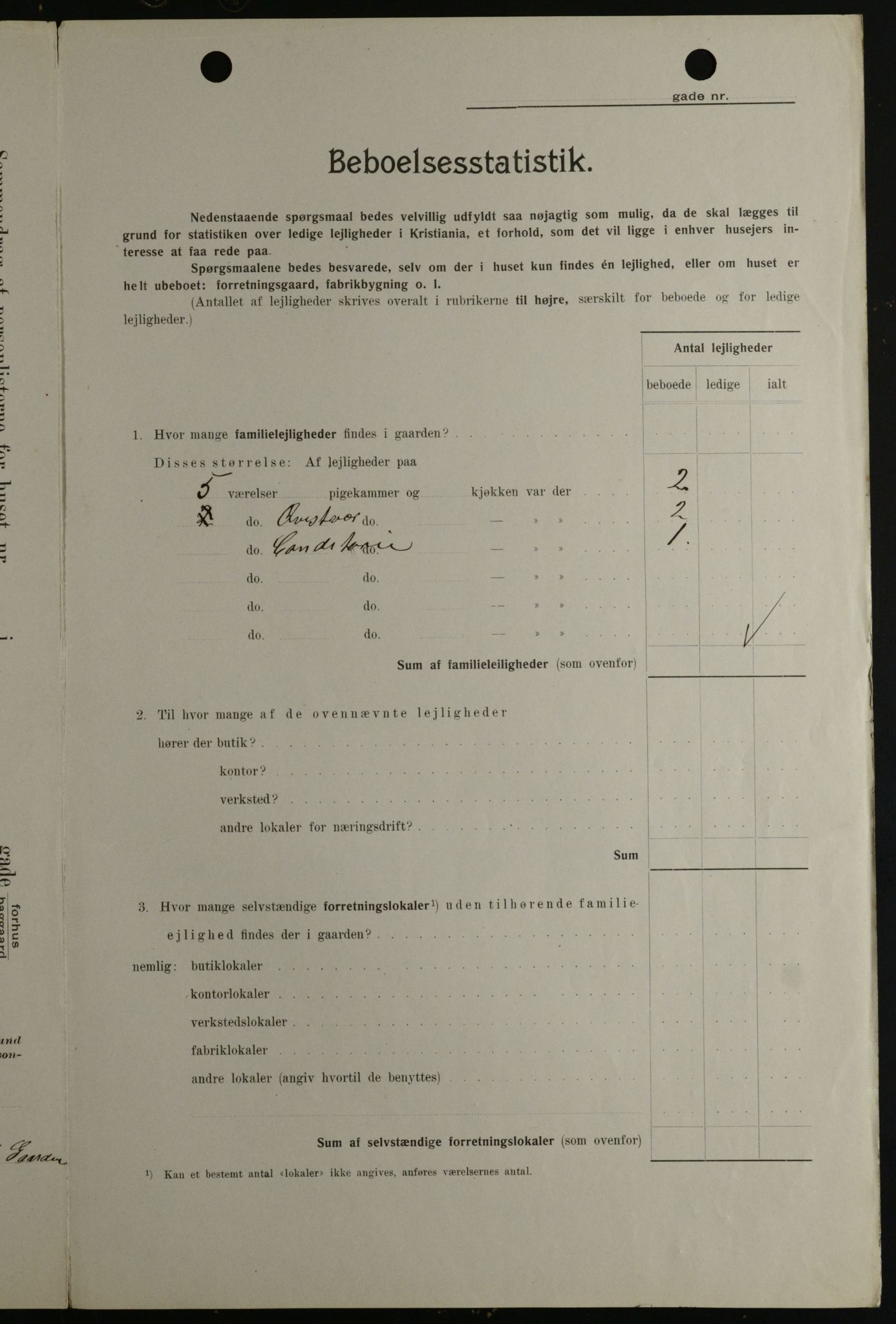 OBA, Kommunal folketelling 1.2.1908 for Kristiania kjøpstad, 1908, s. 103644