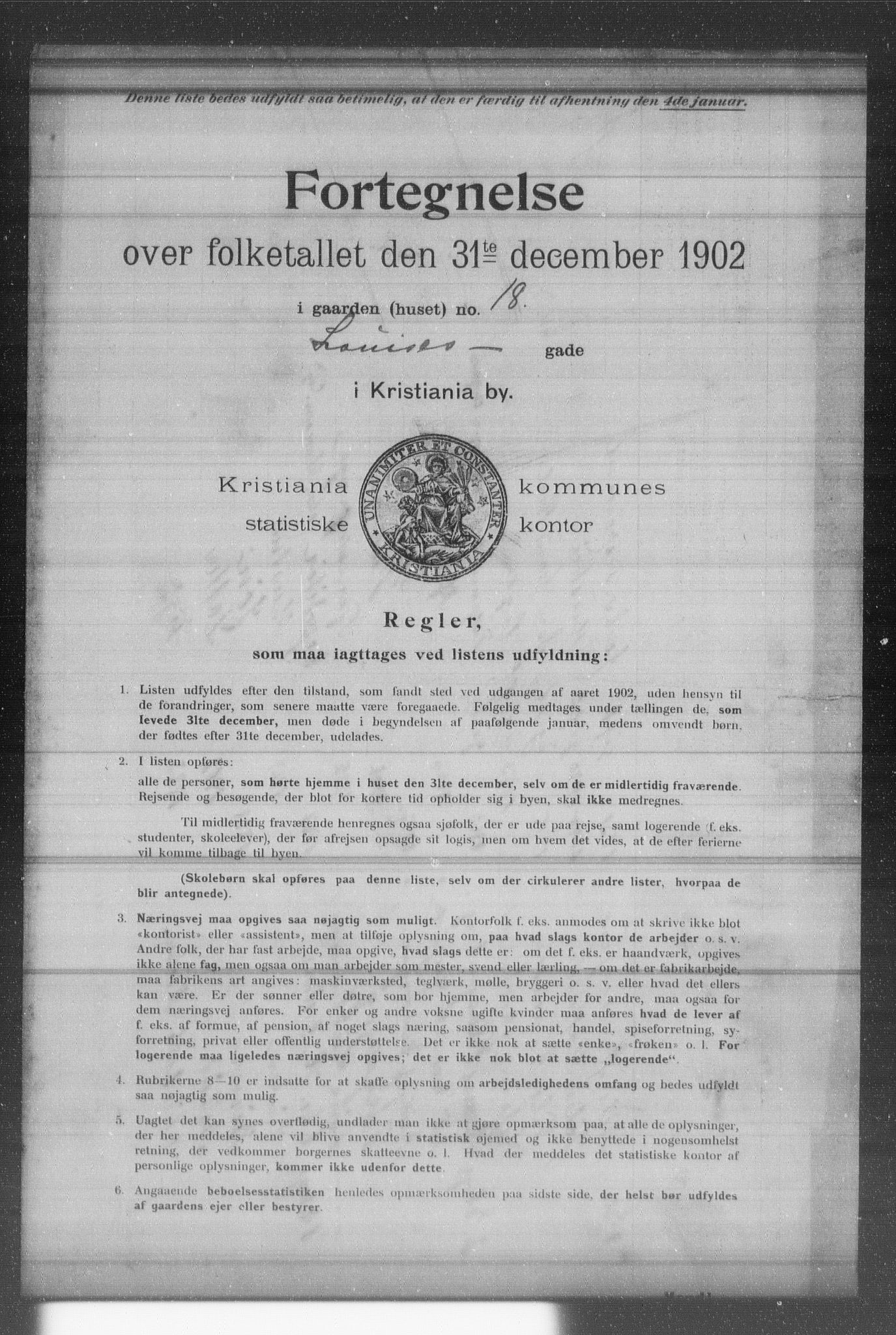 OBA, Kommunal folketelling 31.12.1902 for Kristiania kjøpstad, 1902, s. 11229