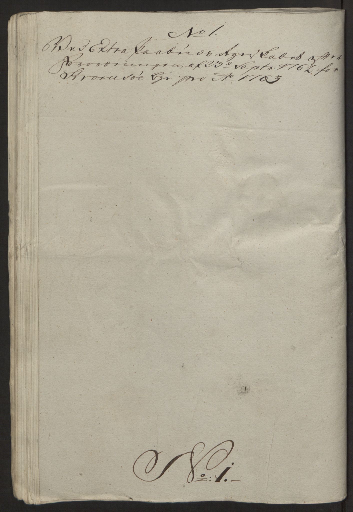 Rentekammeret inntil 1814, Reviderte regnskaper, Byregnskaper, AV/RA-EA-4066/R/Rg/L0144/0001: [G4] Kontribusjonsregnskap / Ekstraskatt, 1762-1767, s. 118