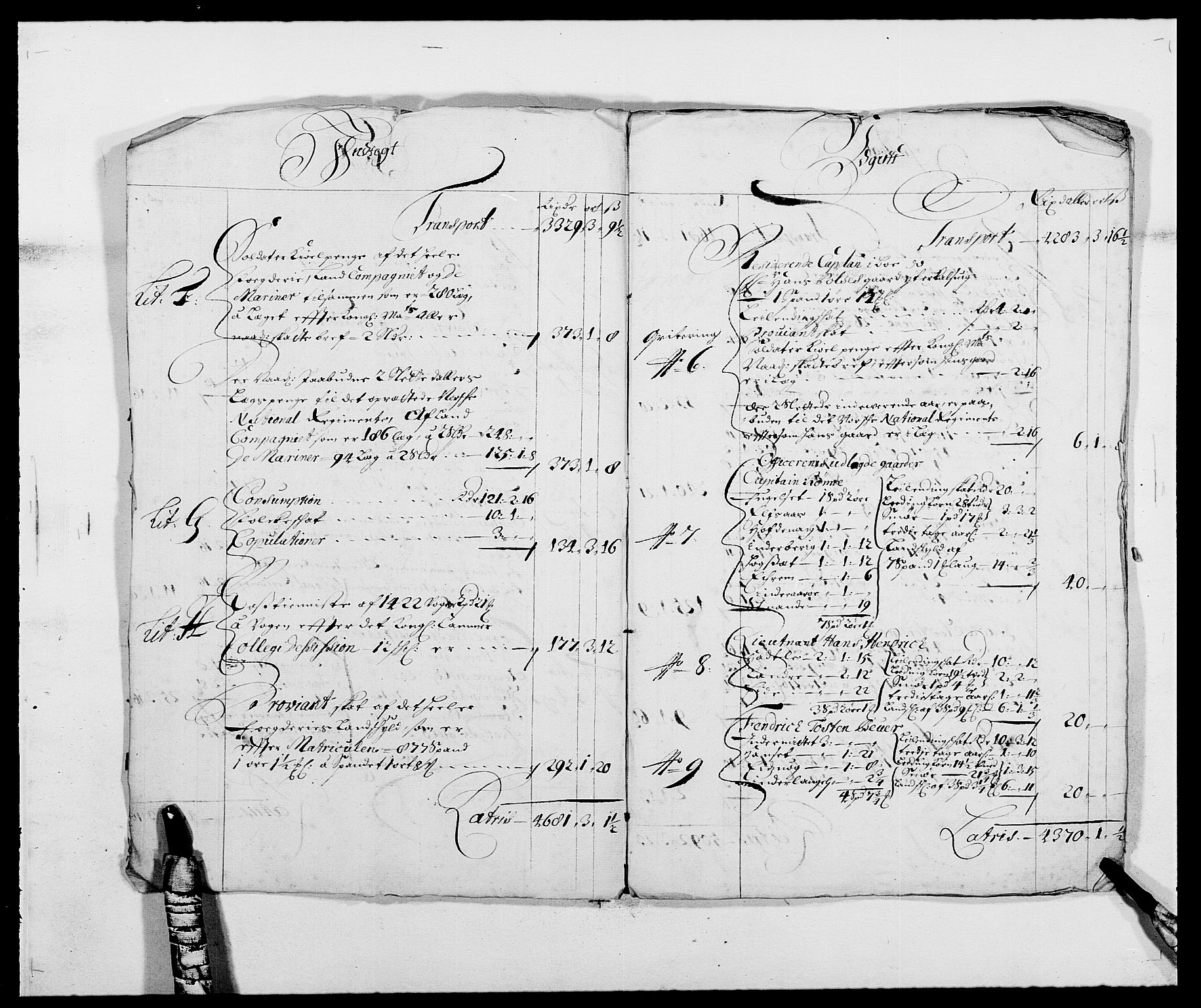 Rentekammeret inntil 1814, Reviderte regnskaper, Fogderegnskap, RA/EA-4092/R55/L3648: Fogderegnskap Romsdal, 1687-1689, s. 112
