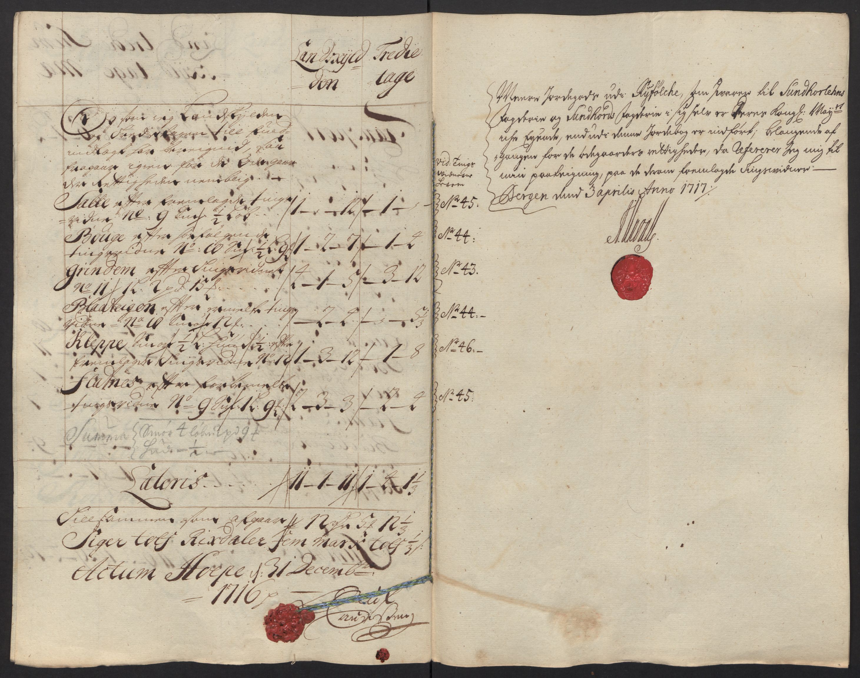 Rentekammeret inntil 1814, Reviderte regnskaper, Fogderegnskap, AV/RA-EA-4092/R48/L2992: Fogderegnskap Sunnhordland og Hardanger, 1716, s. 77