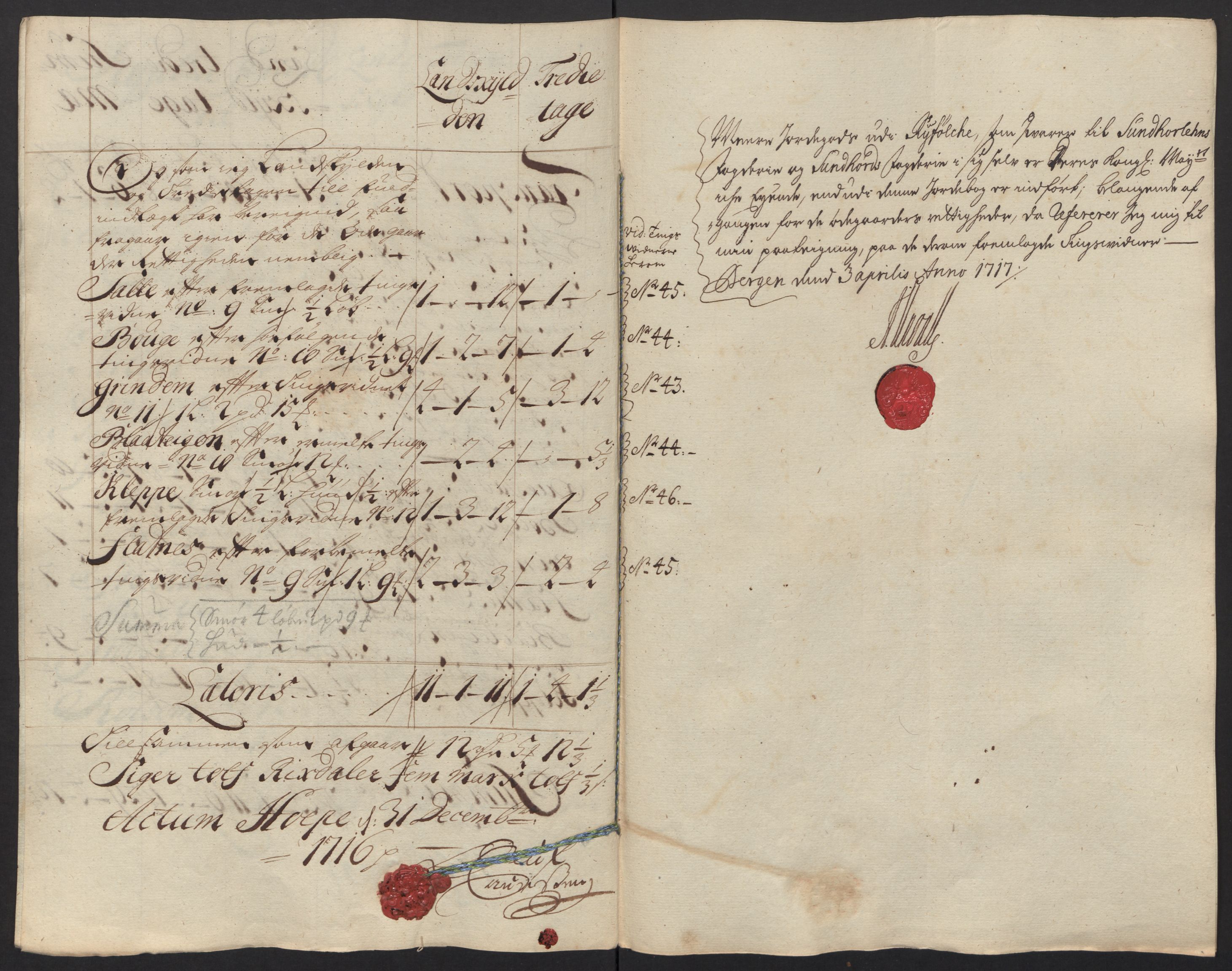 Rentekammeret inntil 1814, Reviderte regnskaper, Fogderegnskap, RA/EA-4092/R48/L2992: Fogderegnskap Sunnhordland og Hardanger, 1716, s. 77