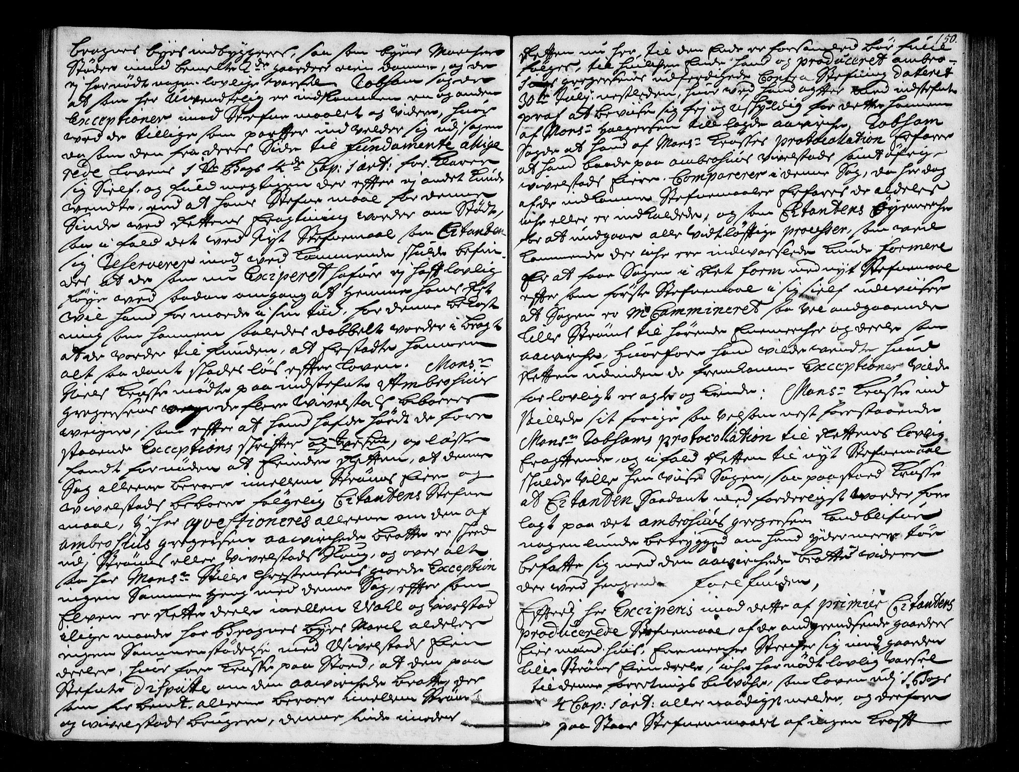 Lier, Røyken og Hurum sorenskriveri, SAKO/A-89/F/Fa/L0045: Tingbok, 1721-1724, s. 150