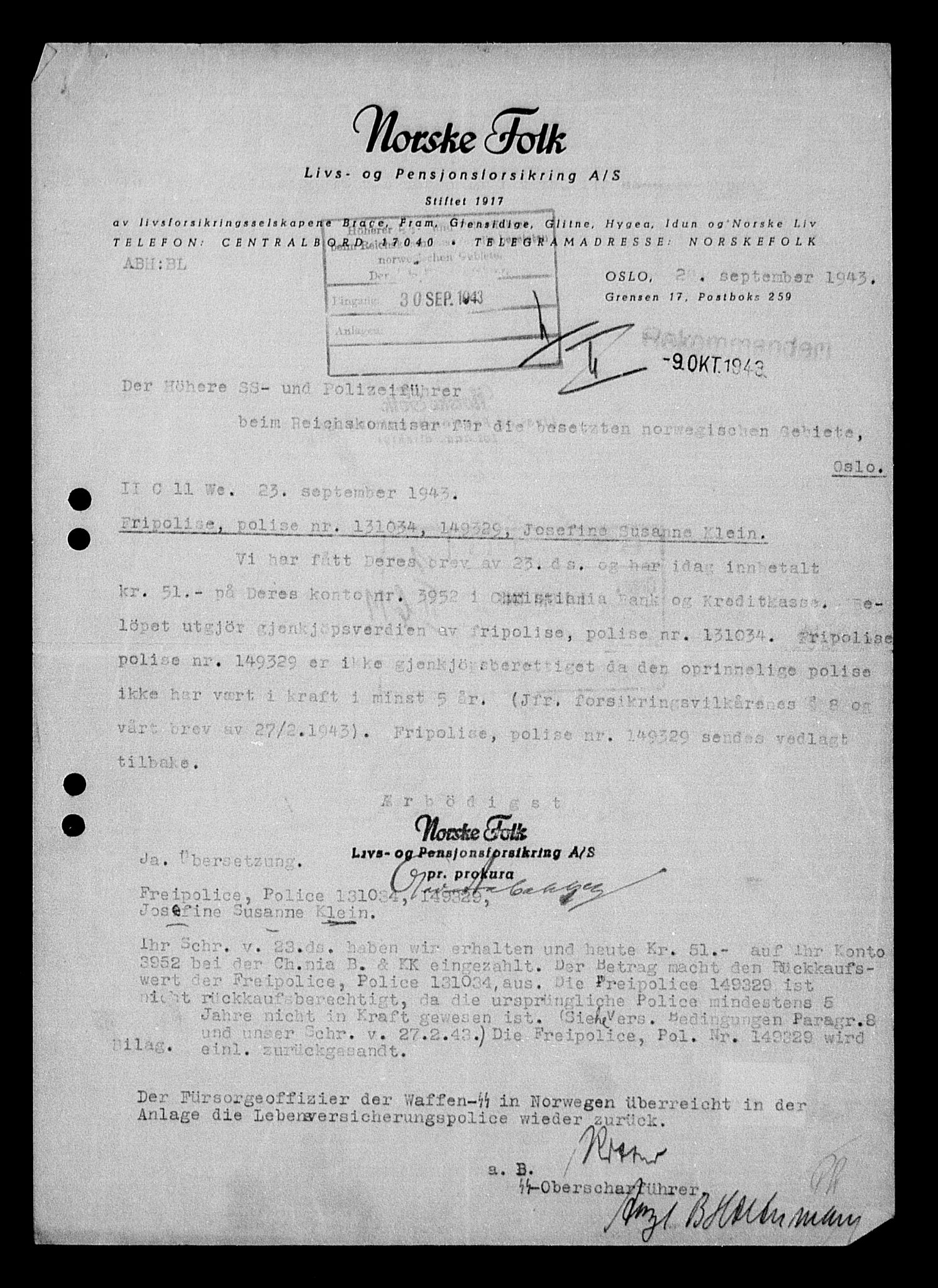 Justisdepartementet, Tilbakeføringskontoret for inndratte formuer, RA/S-1564/H/Hc/Hcd/L1001: --, 1945-1947, s. 545