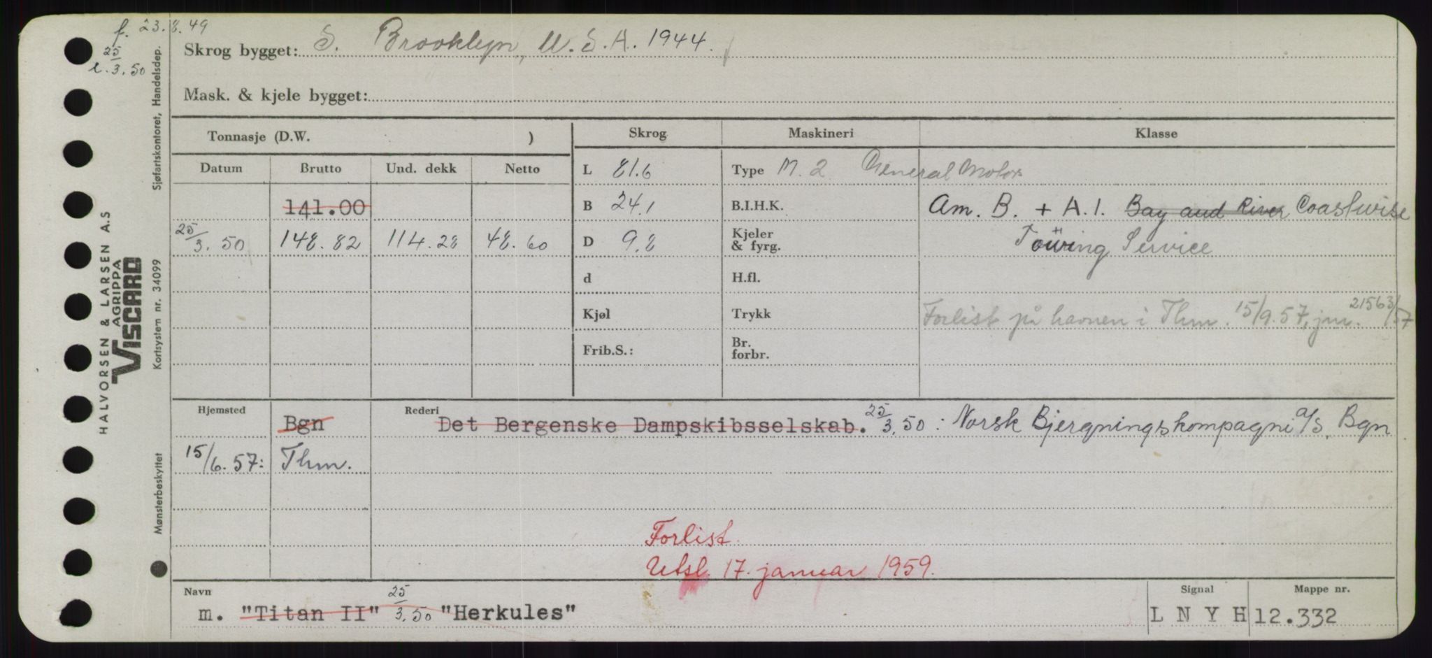 Sjøfartsdirektoratet med forløpere, Skipsmålingen, AV/RA-S-1627/H/Hd/L0015: Fartøy, Havm-Hey, s. 377