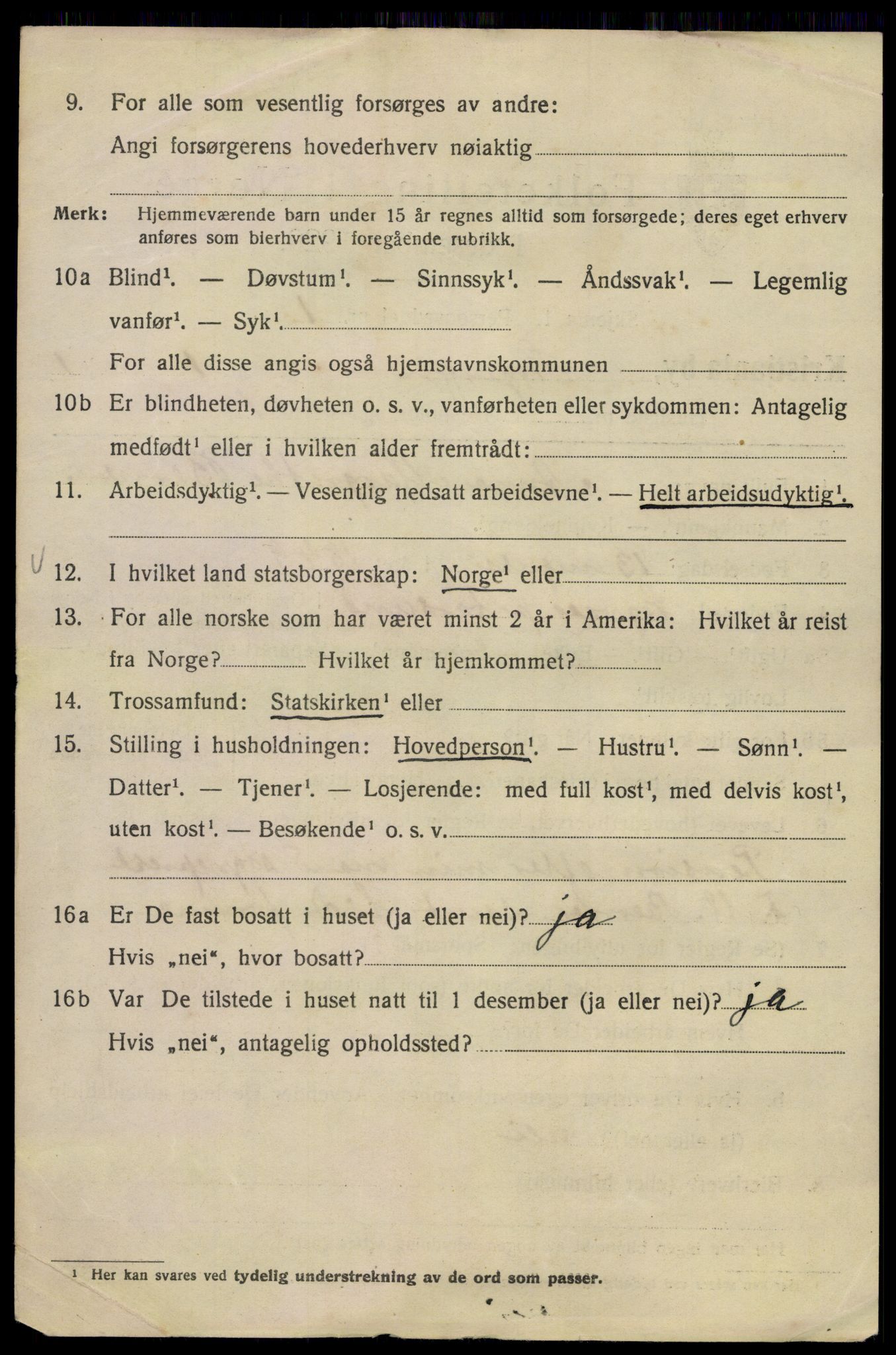 SAO, Folketelling 1920 for 0301 Kristiania kjøpstad, 1920, s. 528436