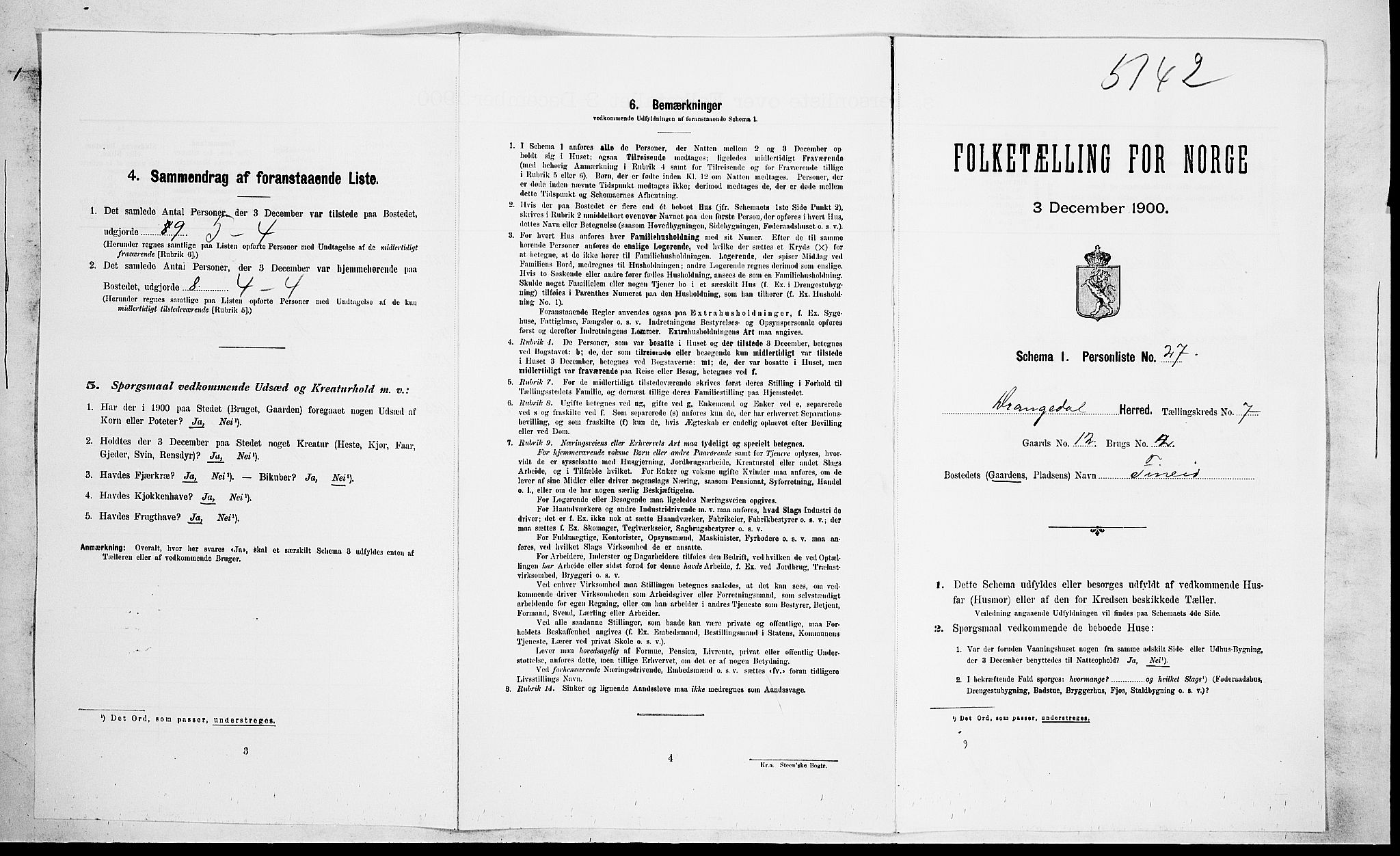 SAKO, Folketelling 1900 for 0817 Drangedal herred, 1900, s. 618