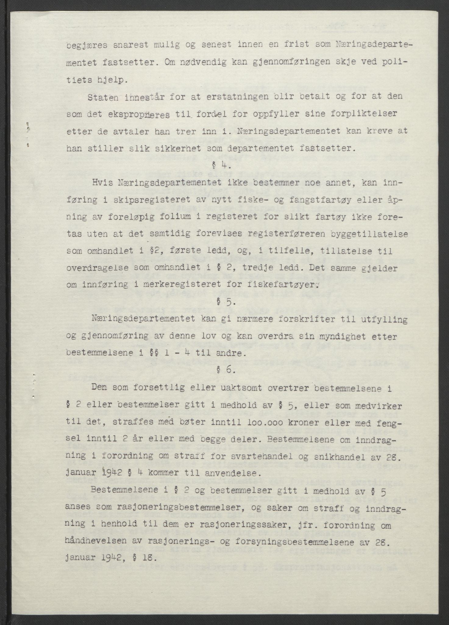 NS-administrasjonen 1940-1945 (Statsrådsekretariatet, de kommisariske statsråder mm), RA/S-4279/D/Db/L0099: Lover, 1943, s. 773